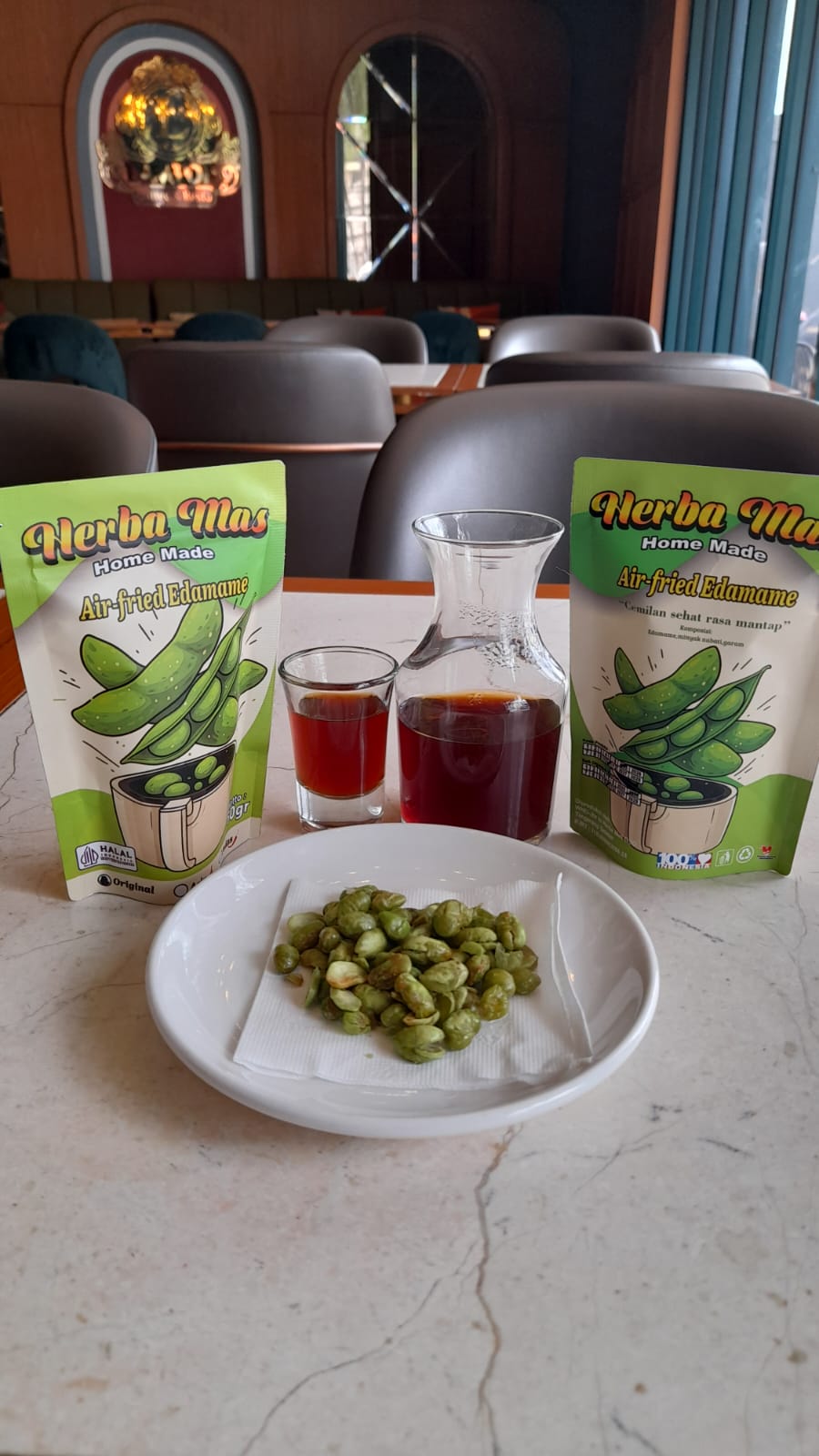 Edamame Crispy Pedas