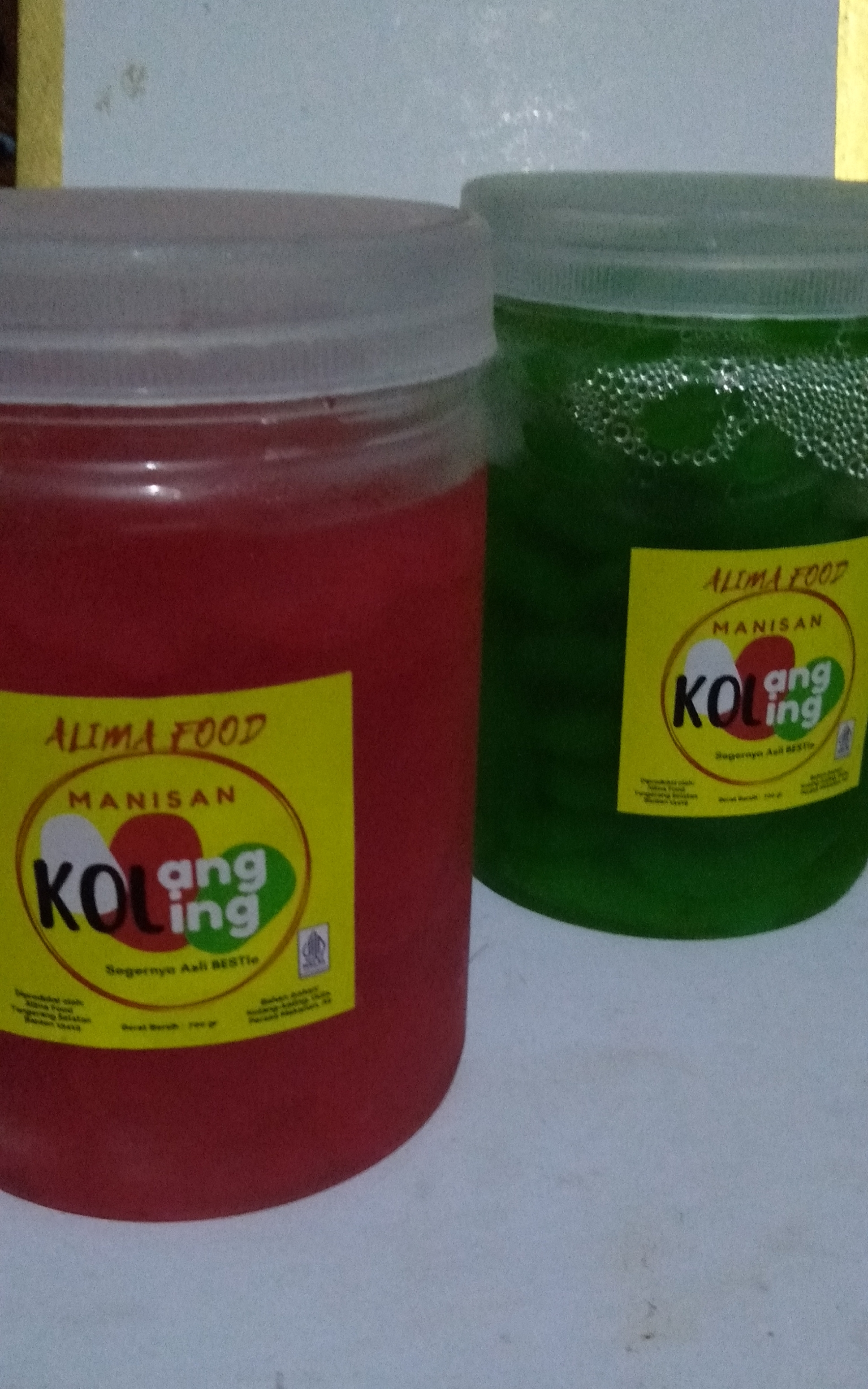 Manisan kolang-kaling 