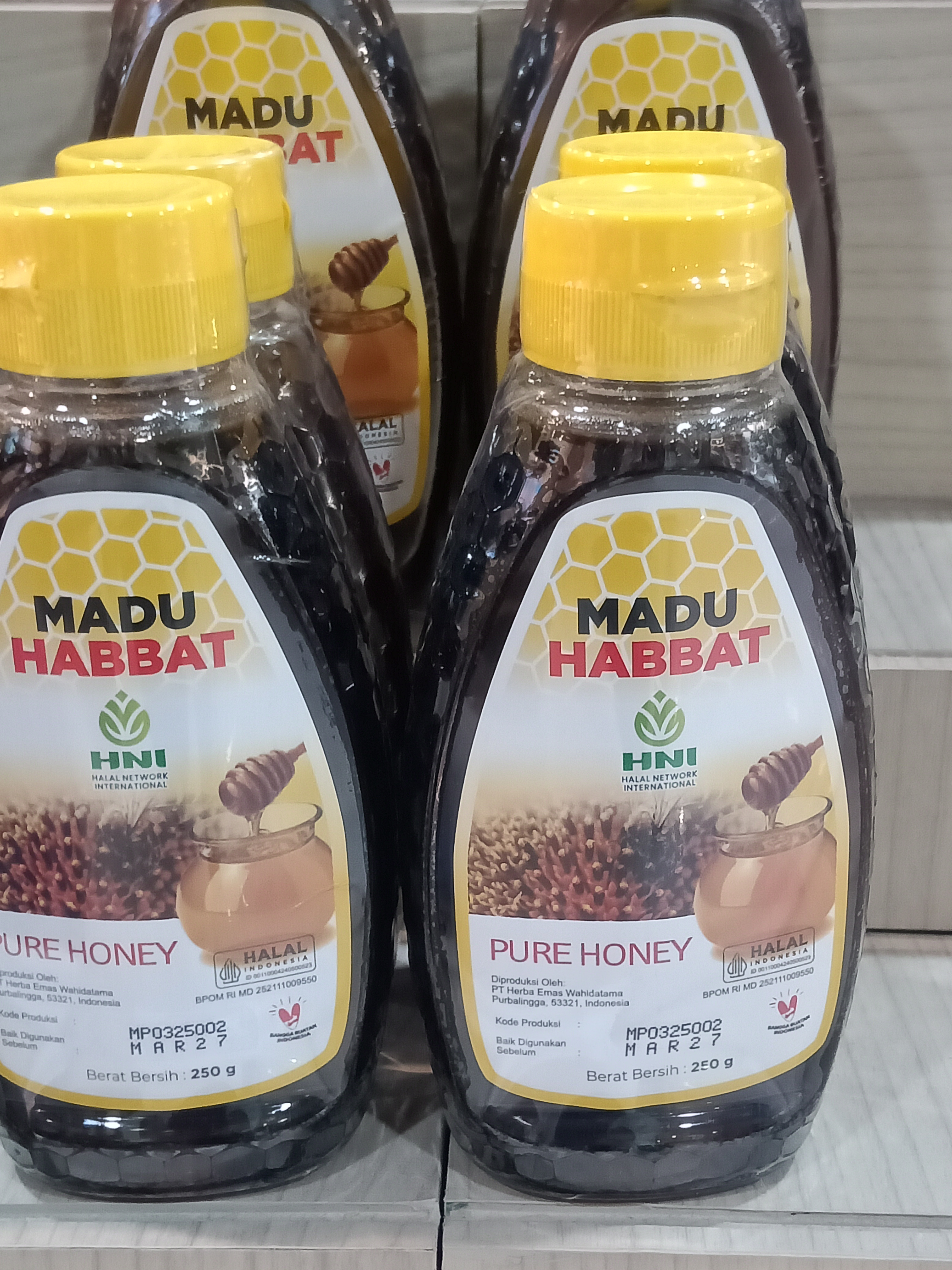 MADU HABBAT  250gr. Madu asli 100% 