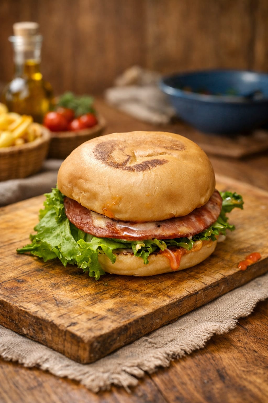 Joss Burger Smoke Beef 