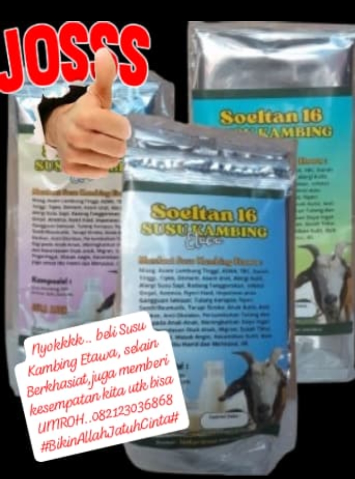 Susu Kambing Etawa ( Paket berhadiah Umroh ) Additional Item 
