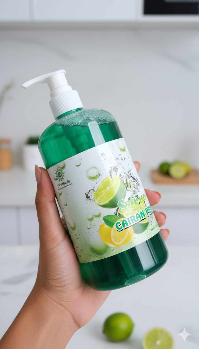 Sabun Surya Clean Botol Pump 500ml