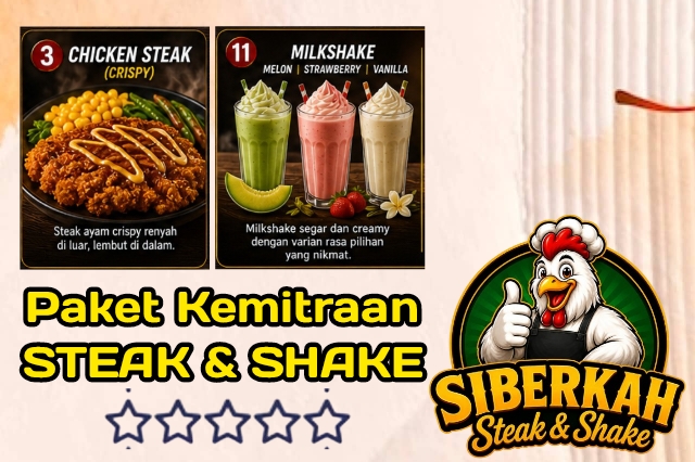 Paket Kemitraan Steak & Shake