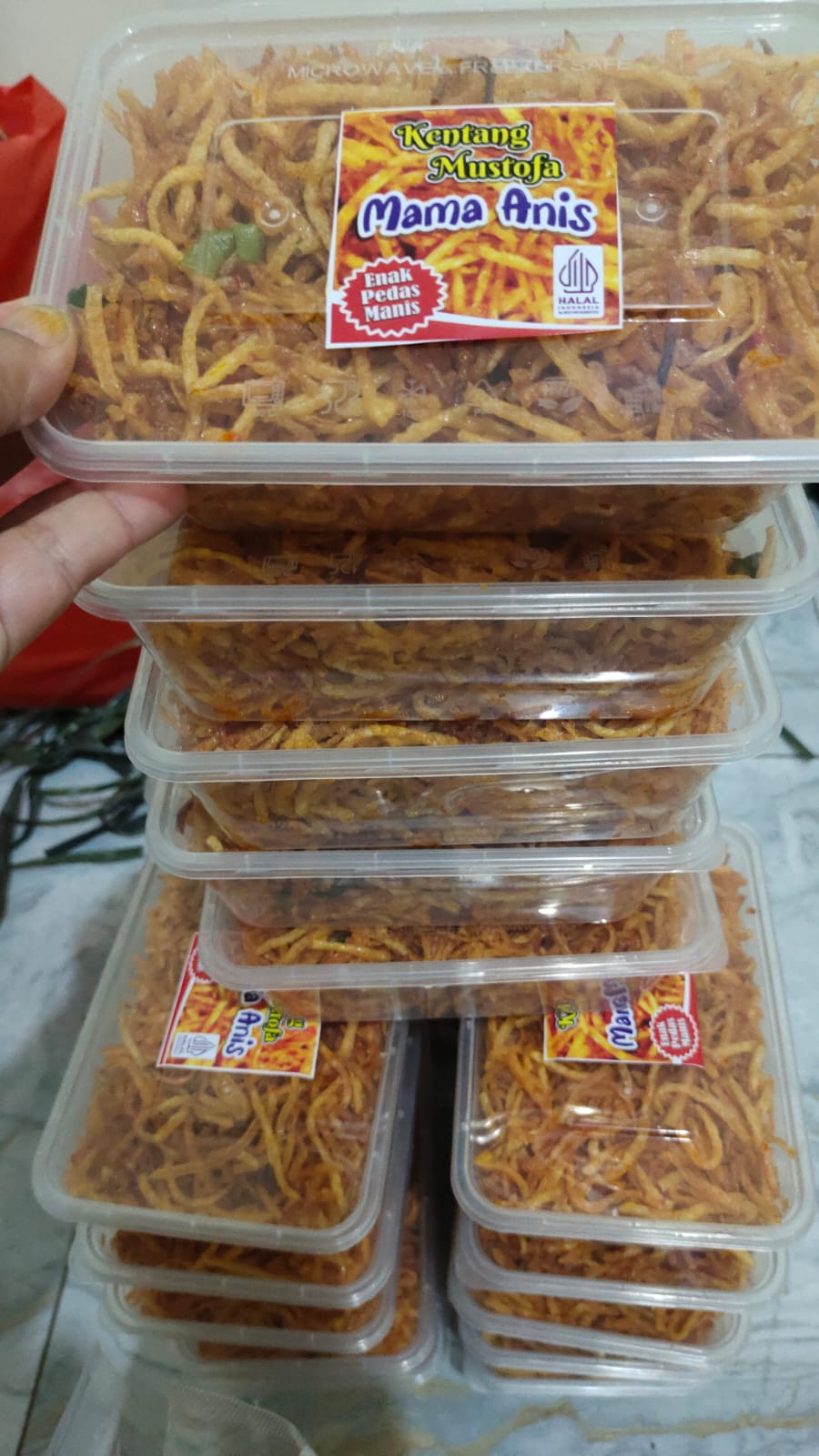 Kentang Mustofa Original Renyah 750 ml