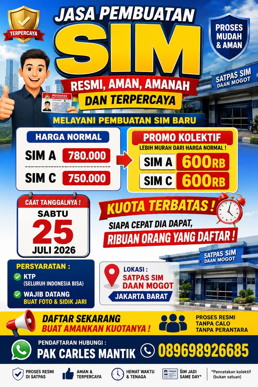 Jasa pembuatan sim