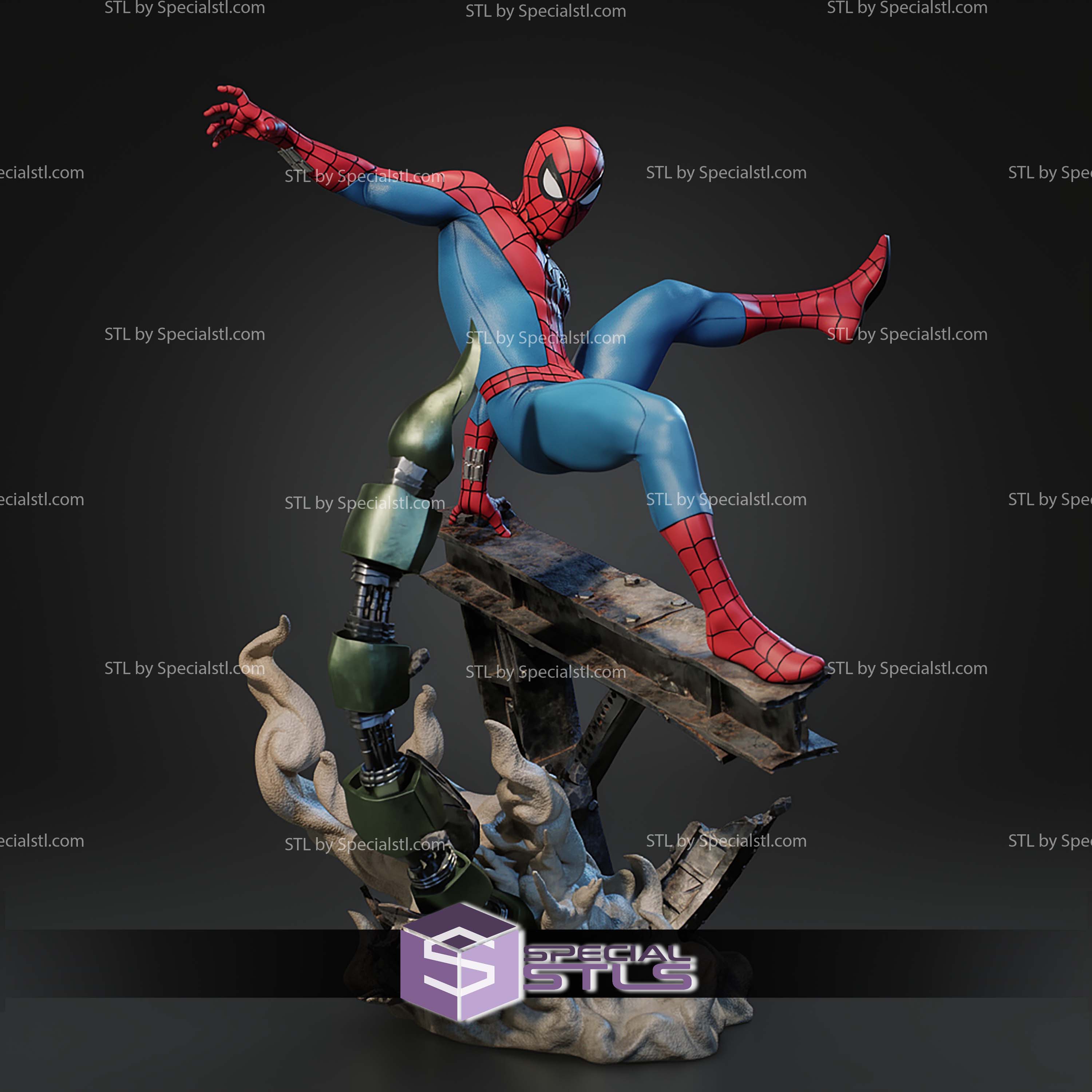 Spiderman Brand New Day 197mm STL Files