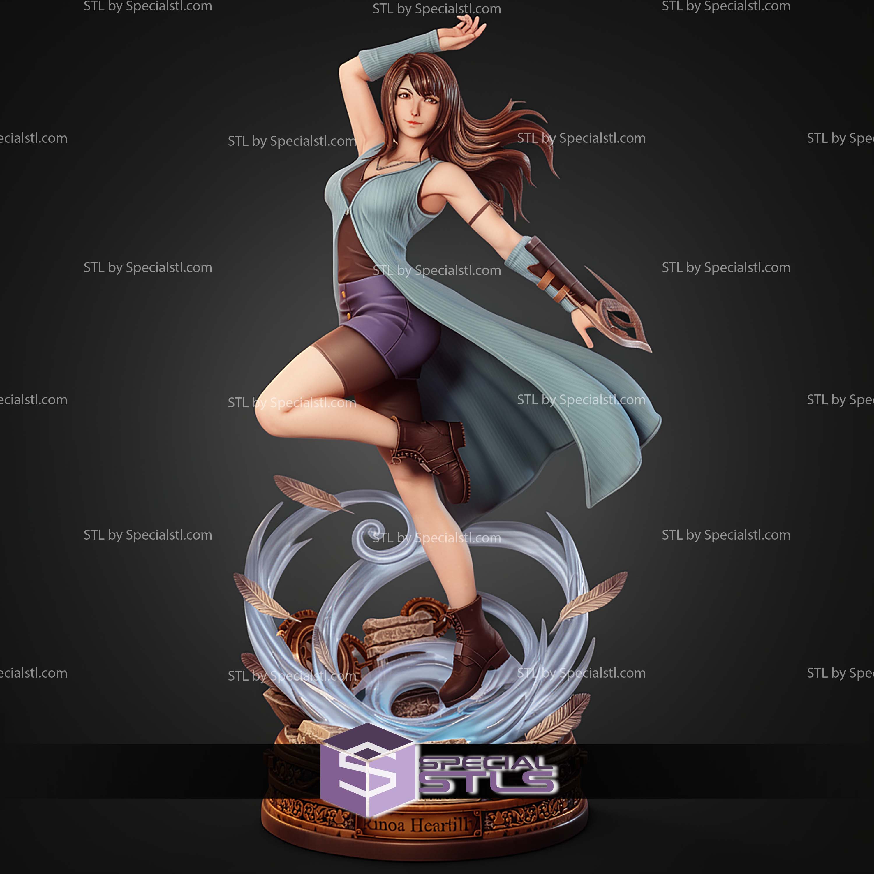 Rinoa Heartilly Final Fantasy STL Files