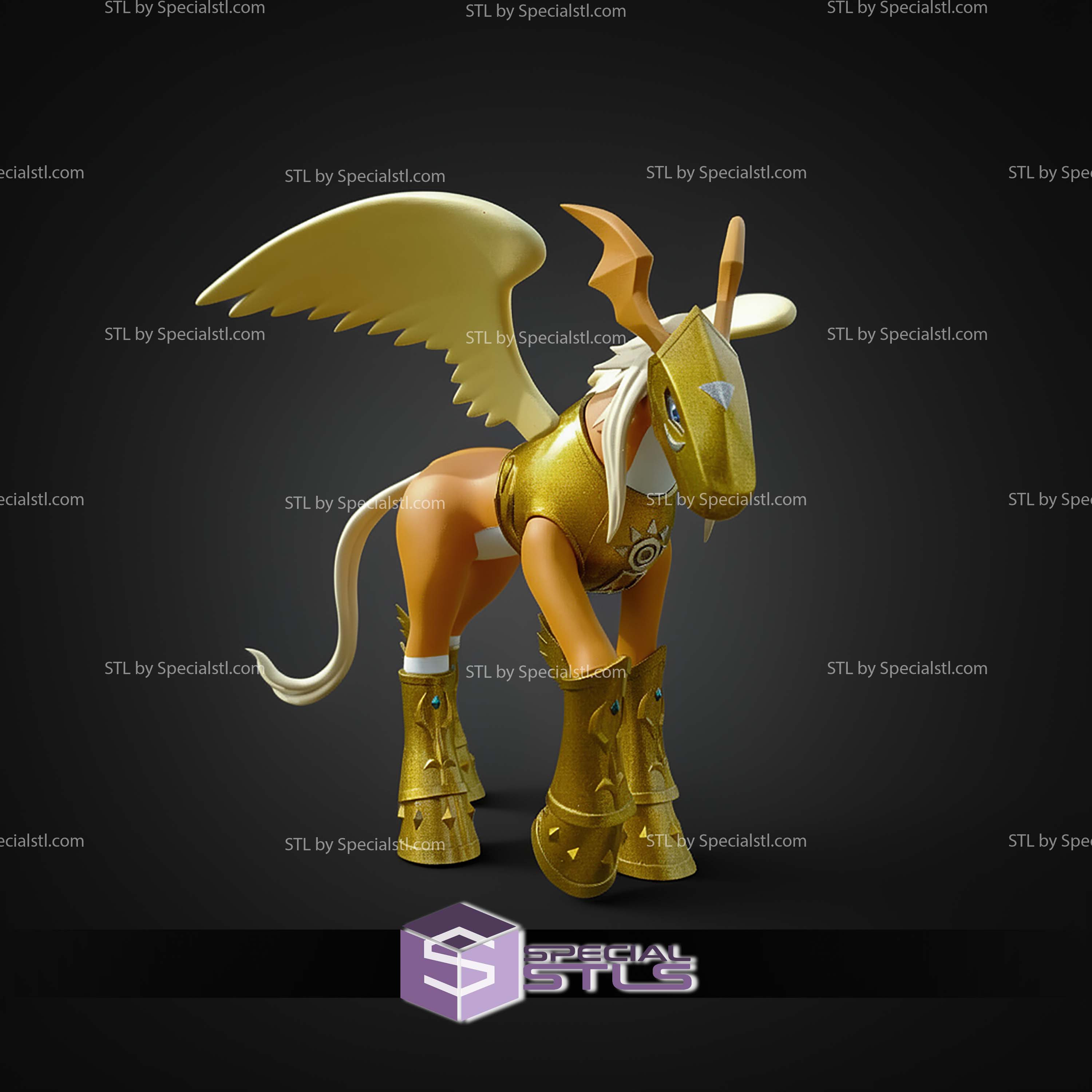 Super Basic STL Pegasmon Digimon