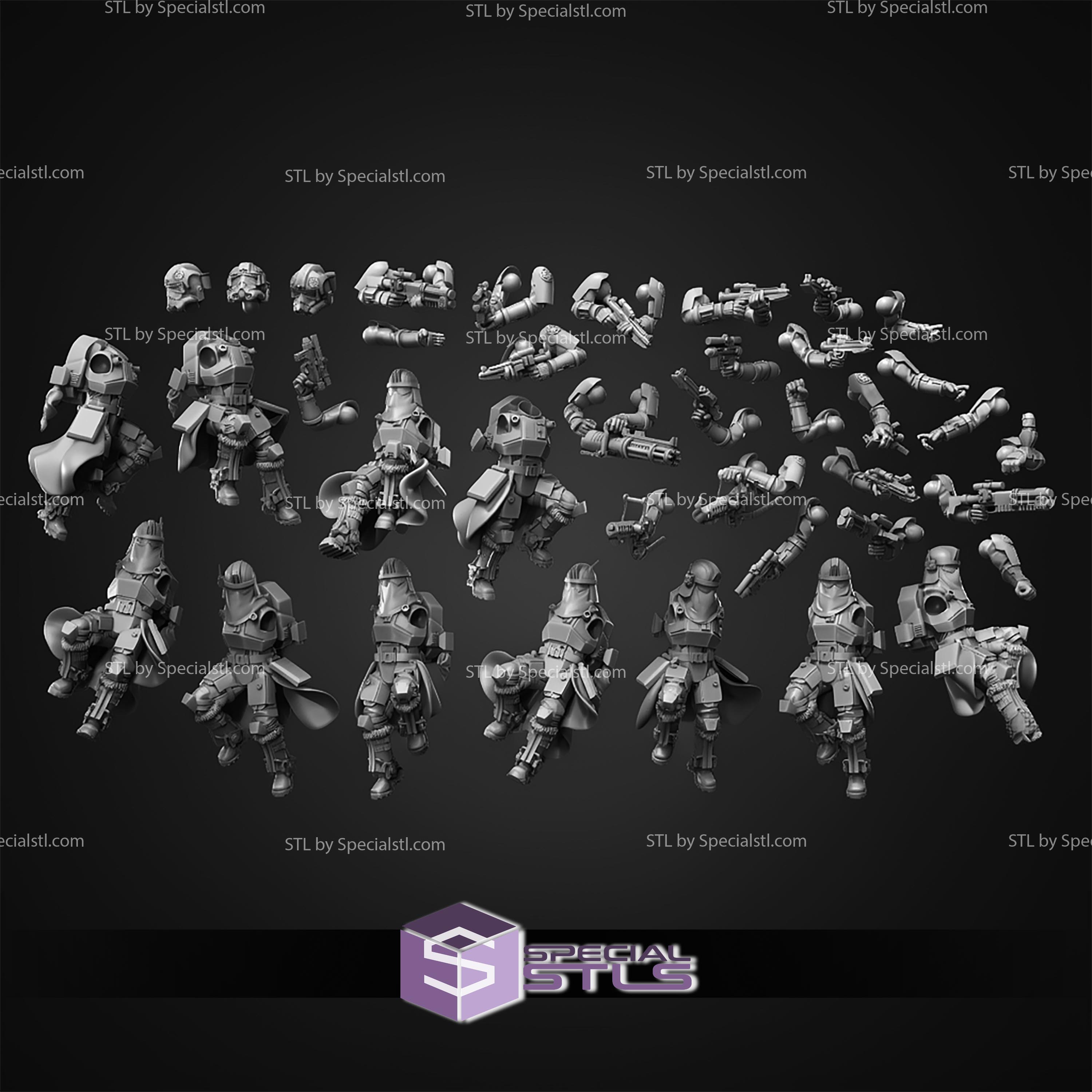 January 2026 War Bear Studios Miniatures