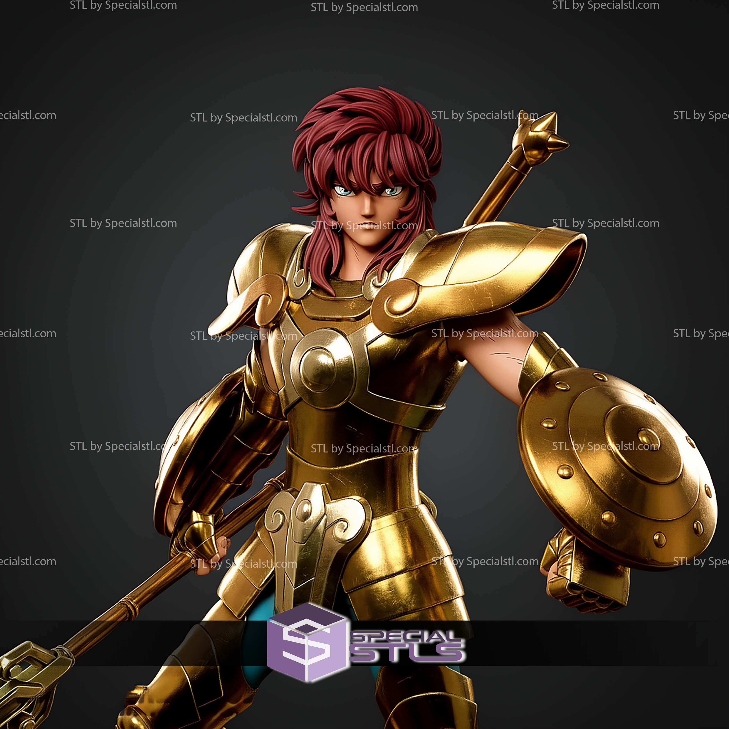 Young Dohko Saint Seiya STL Files