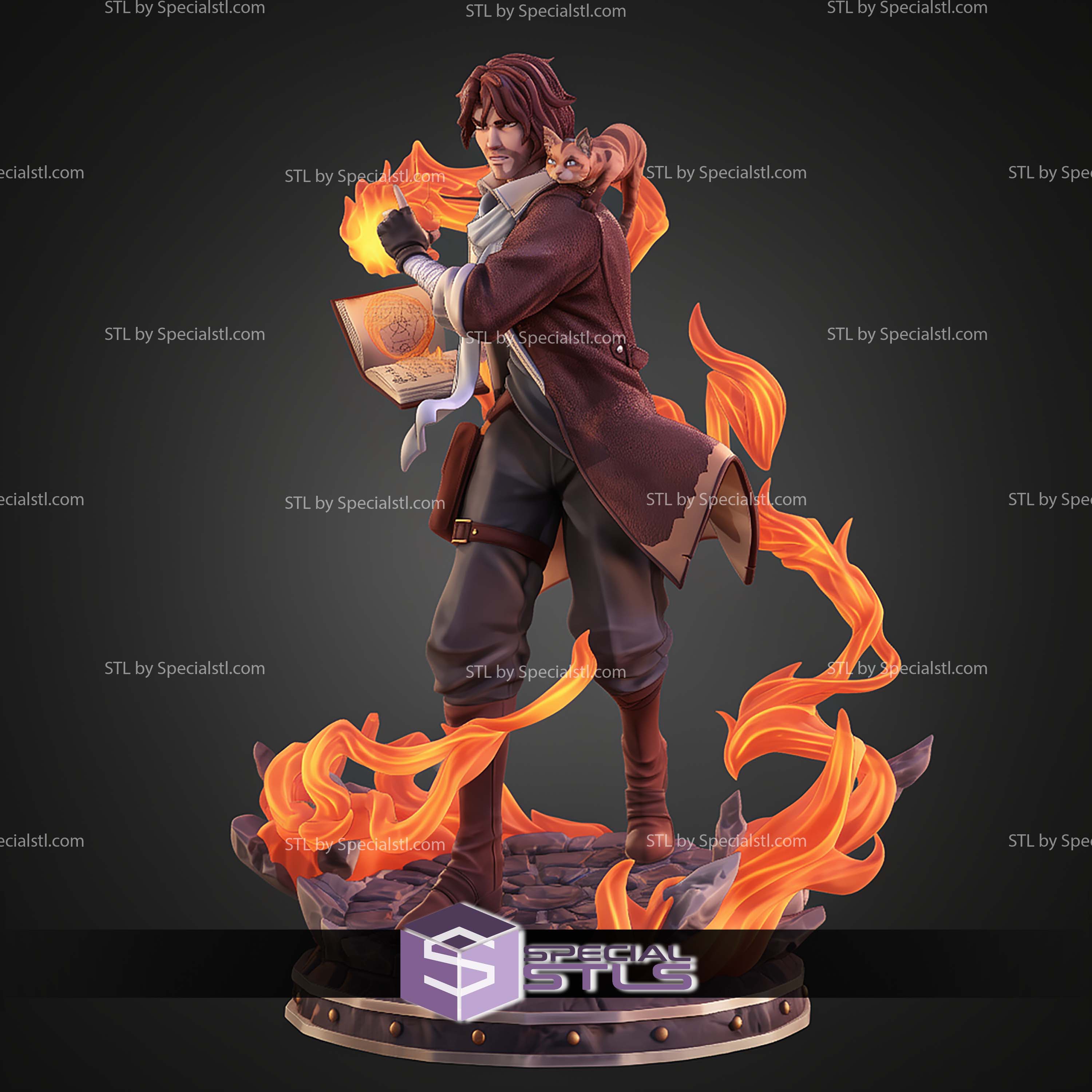 Caleb Widogast The Mighty Nein 289mm STL Files