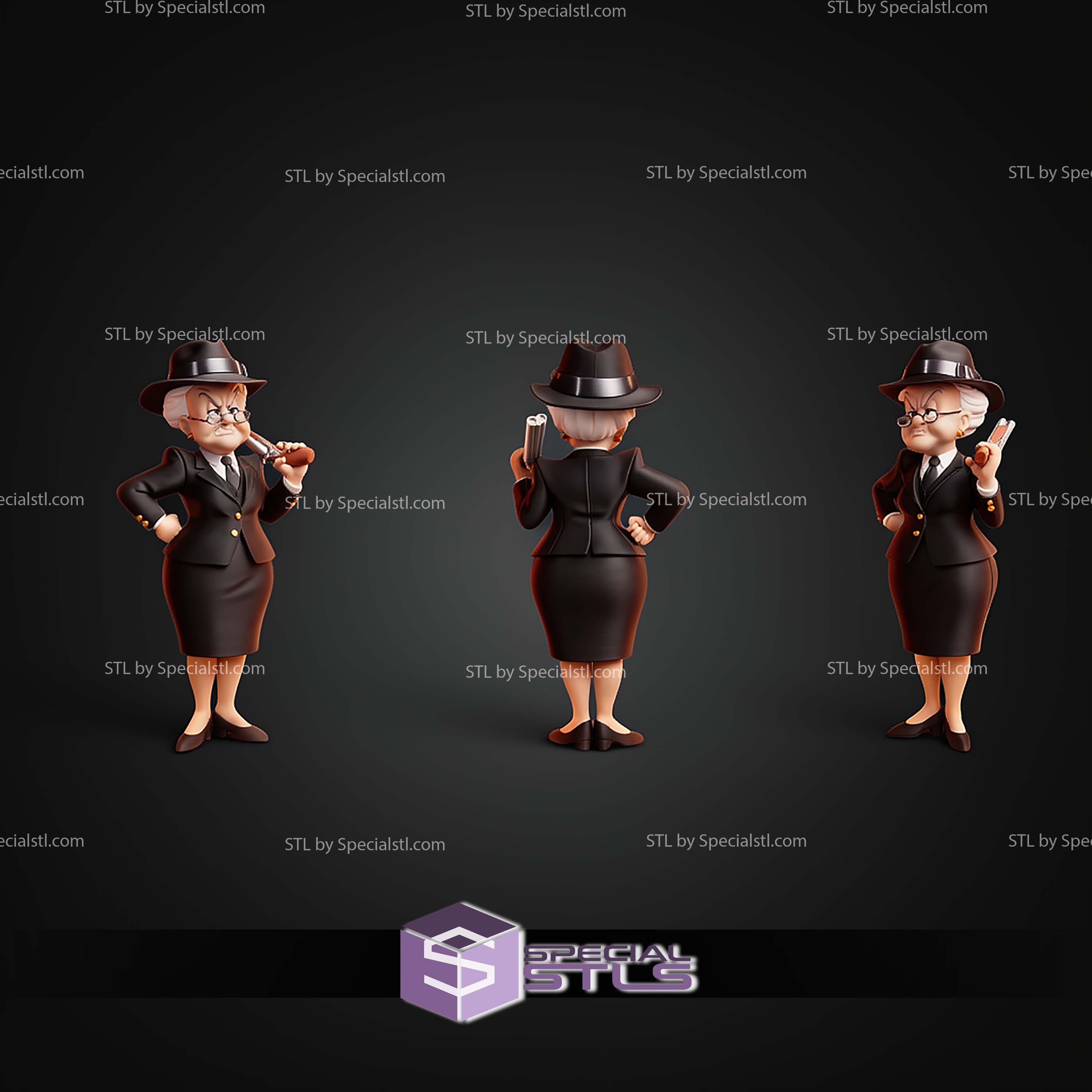 Super Basic STL Granny Peaky Blinders