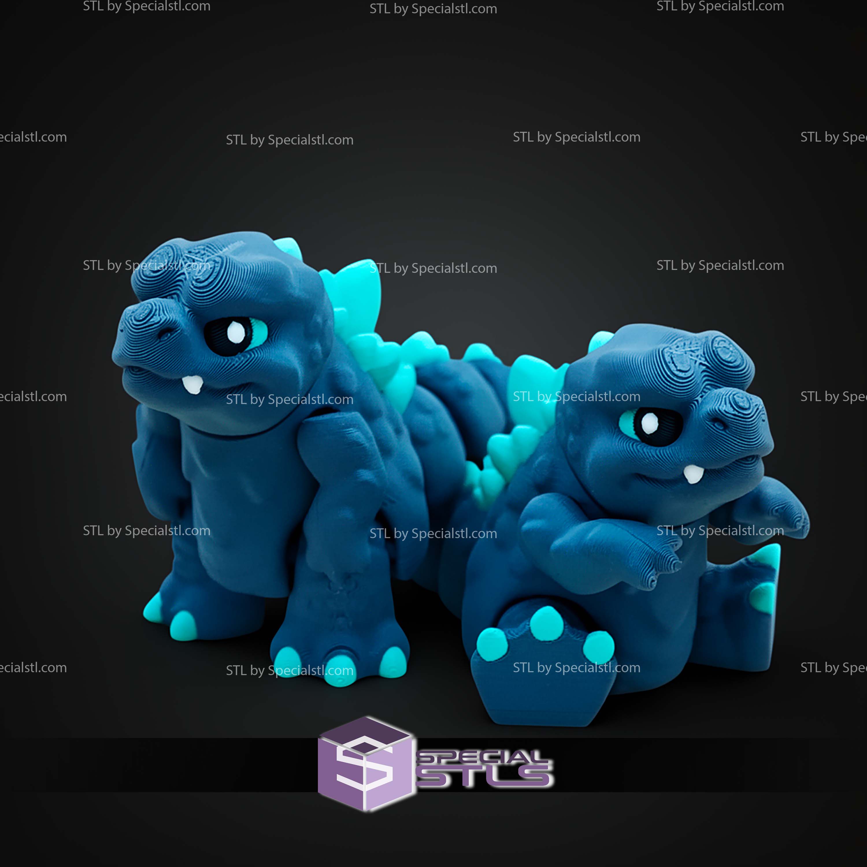 Super Basic STL Godzilla Flexi
