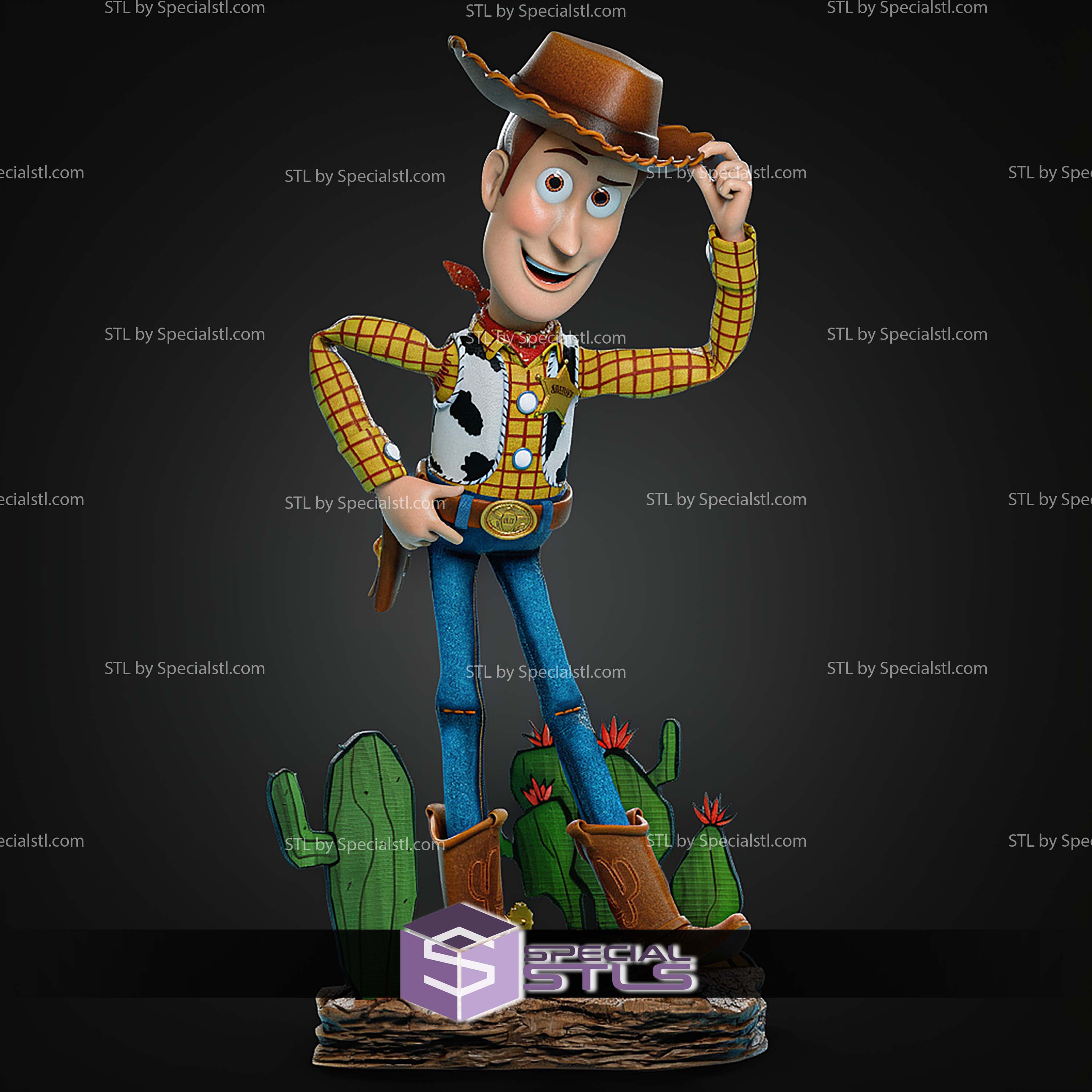 Woody Toy Story 429mm STL Files