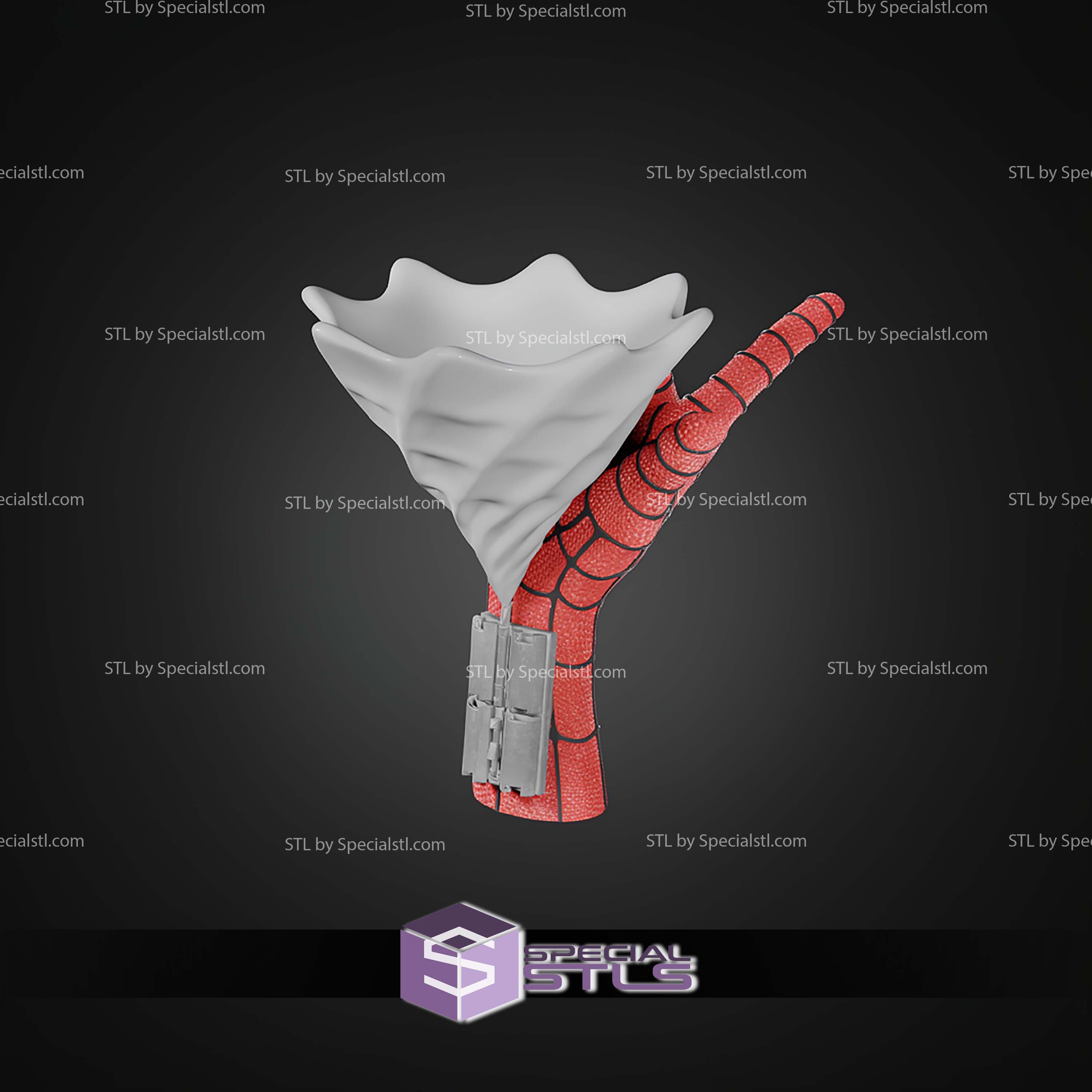 Spider Man Popcorn Bucket STL Files