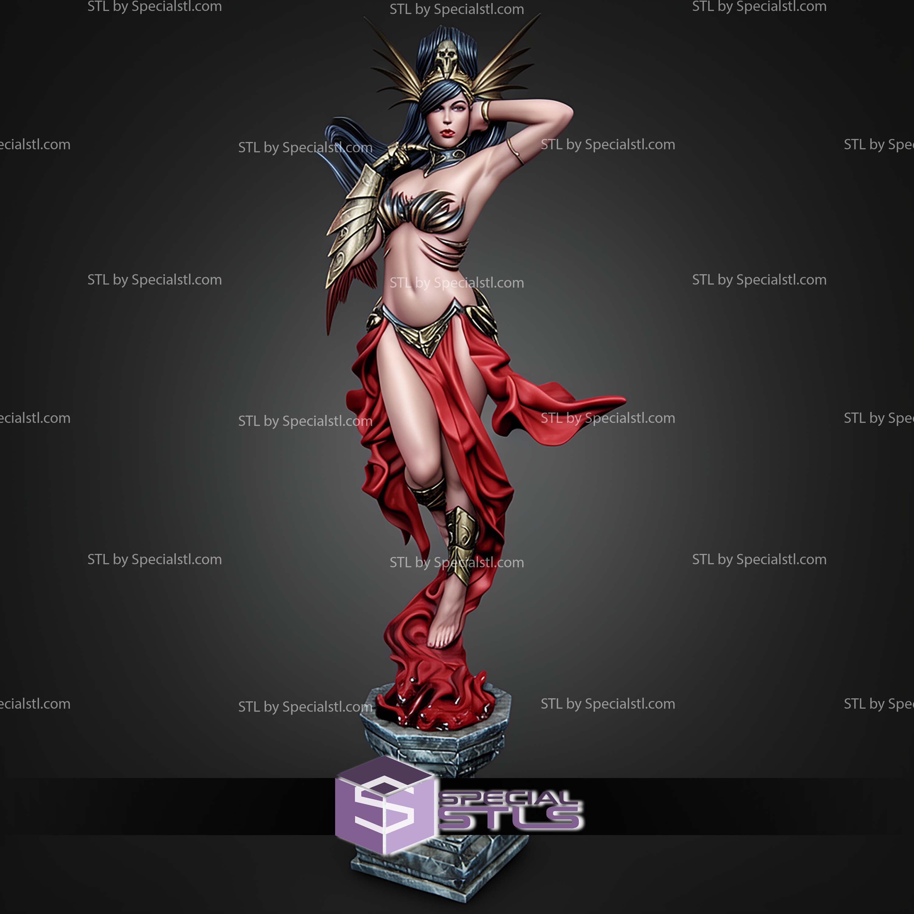 Lady Sybilla 1 10 STL Files