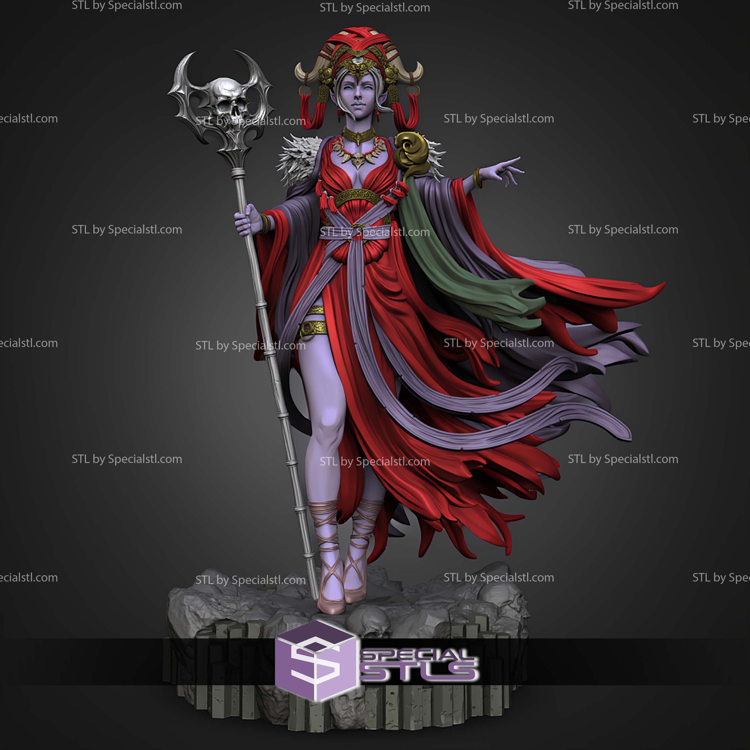 Dravira Xyssane 75mm STL Files