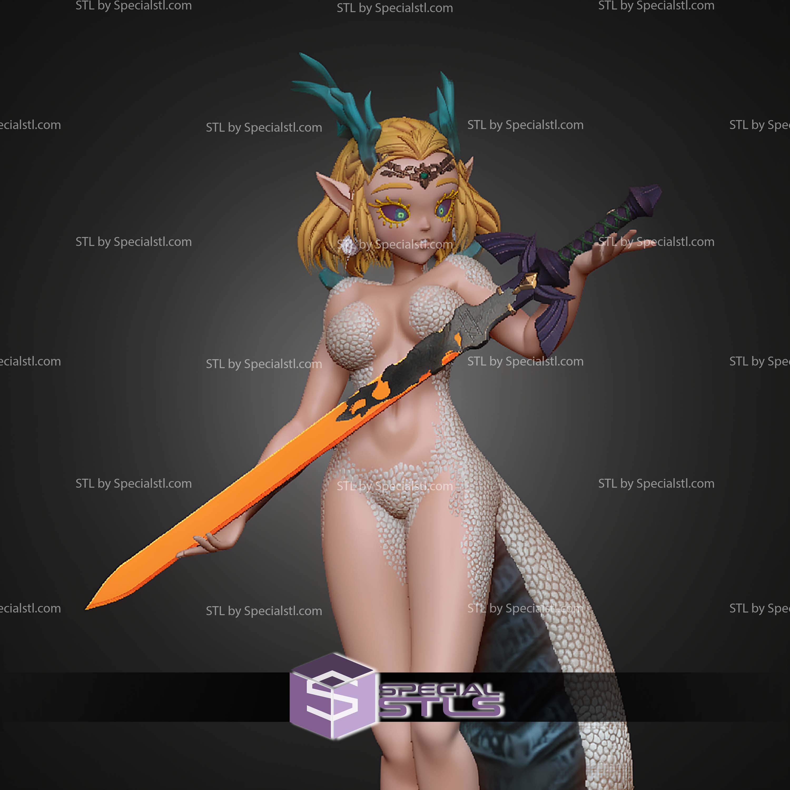 Zelda Half Dragon NSFW STL Files