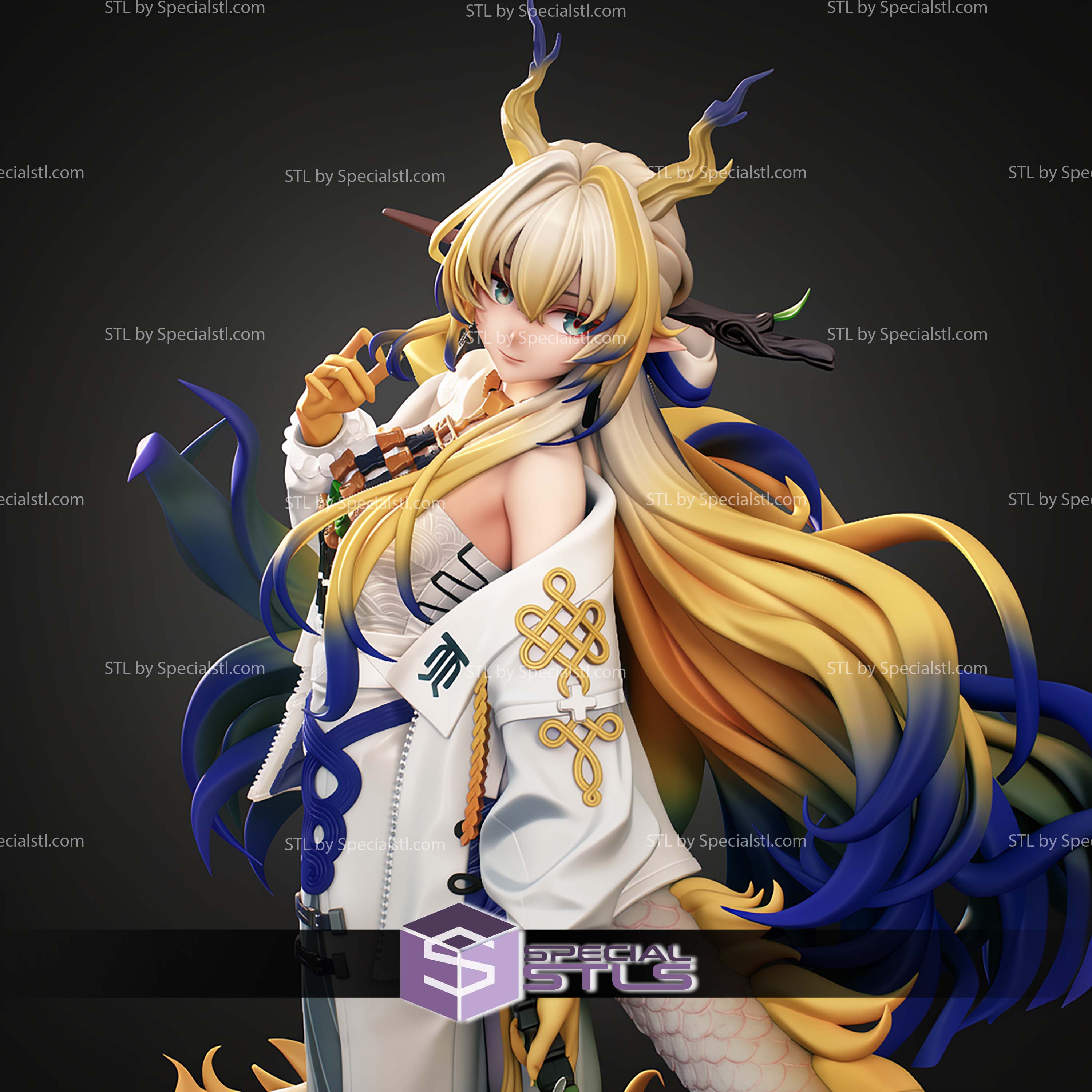 Shu Arknights 300mm STL Files