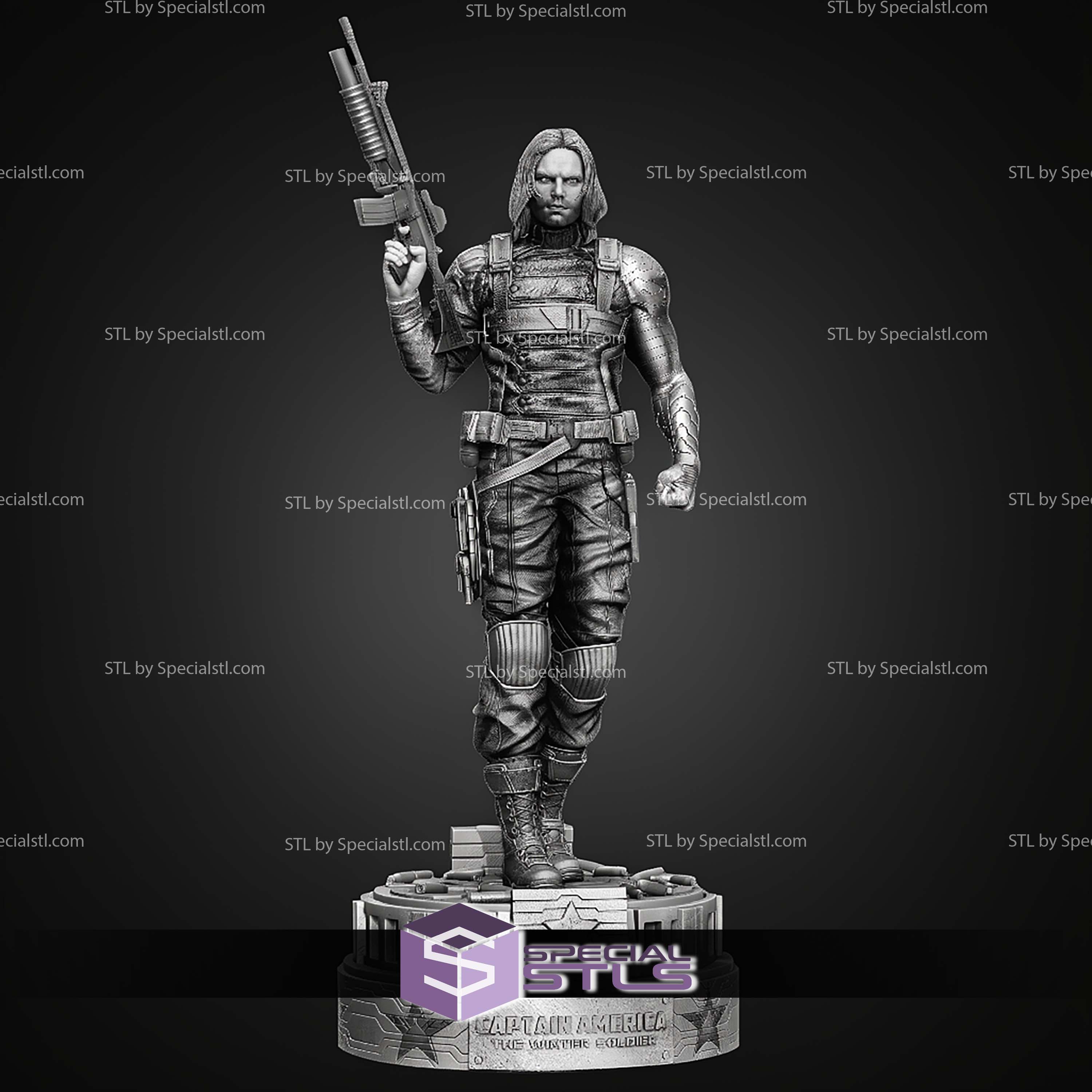 Winter Soldier 2025 440mm STL Files