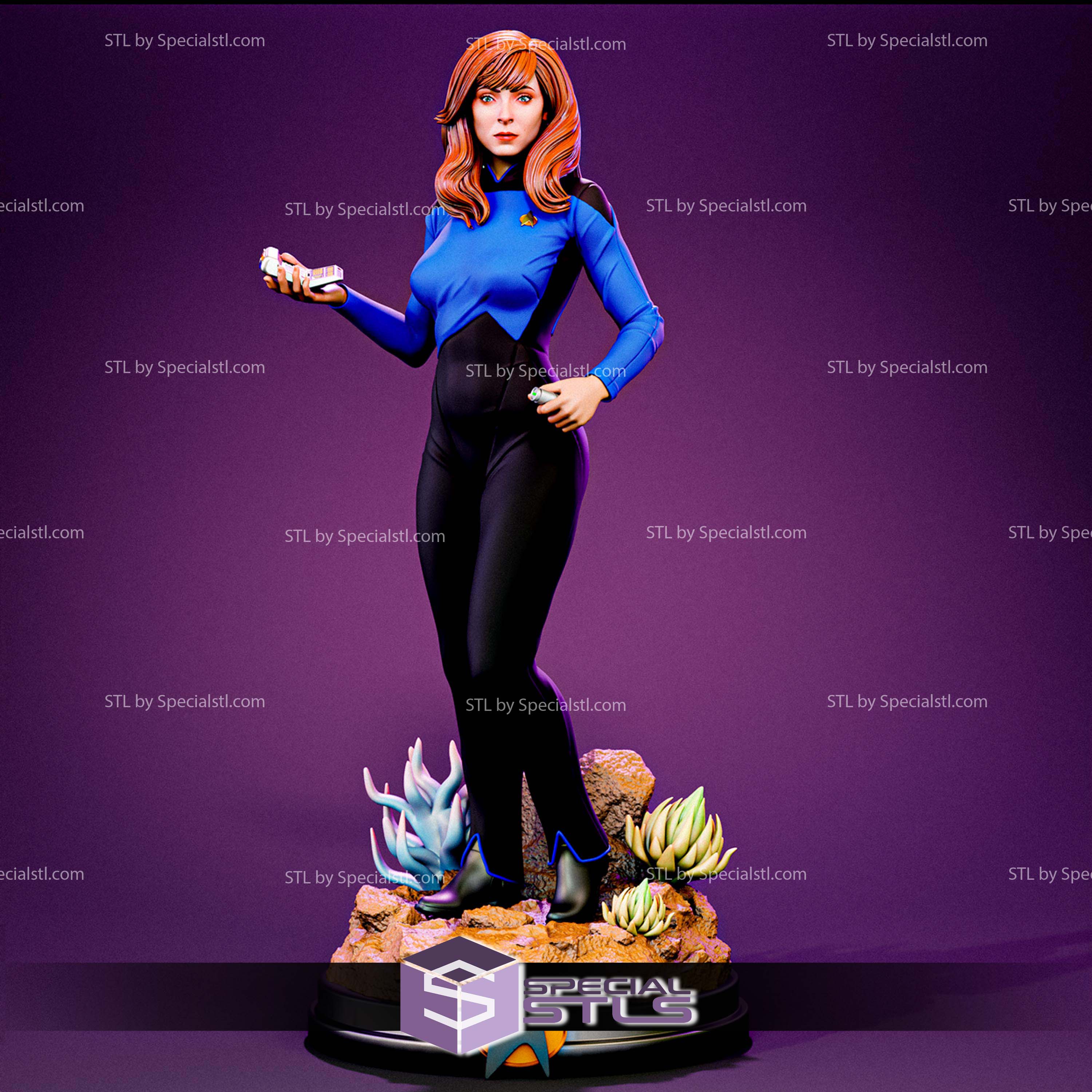 Beverly Crusher 1 6 STL Files
