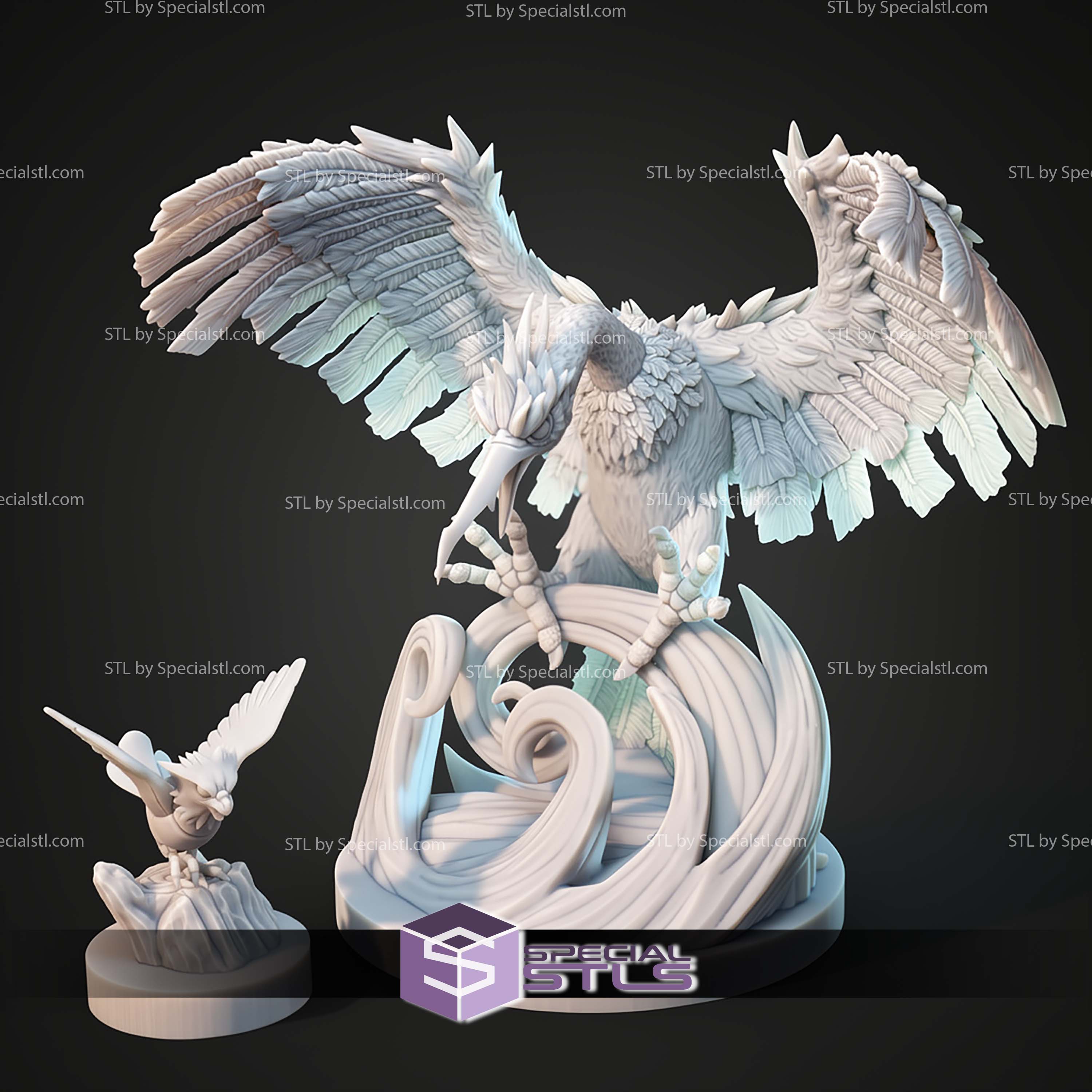Kaiju Pokemon Fearow STL Files