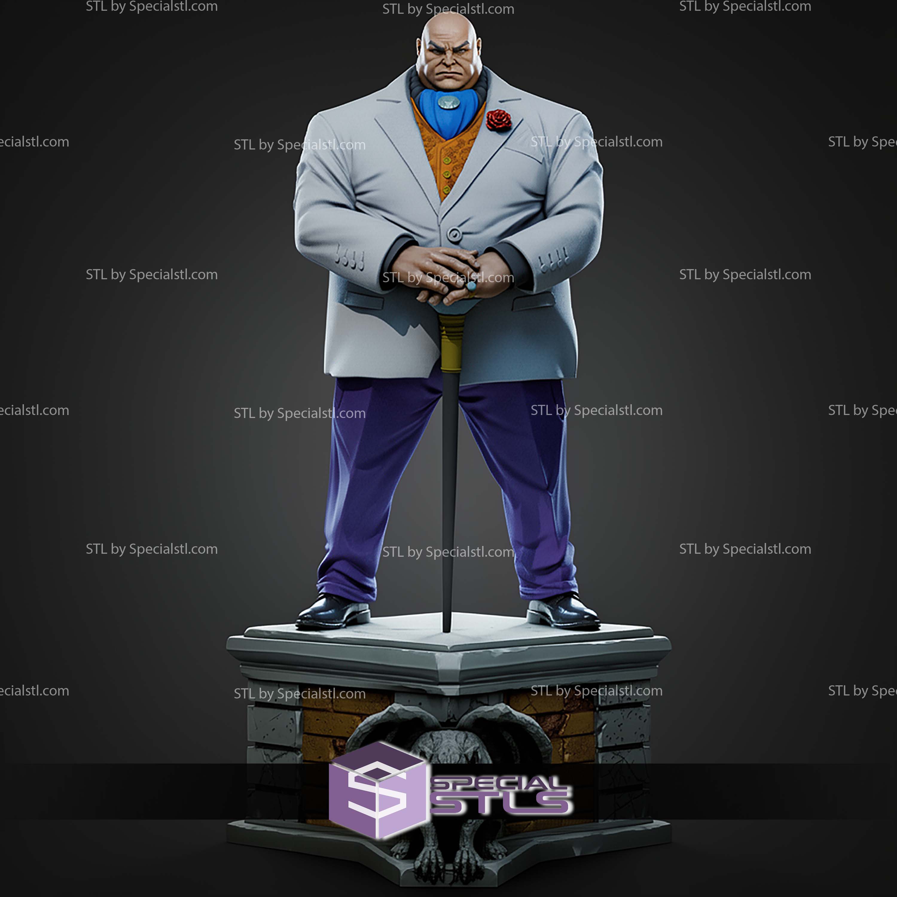 Kingpin Musemu Pose 1-6 STL Files