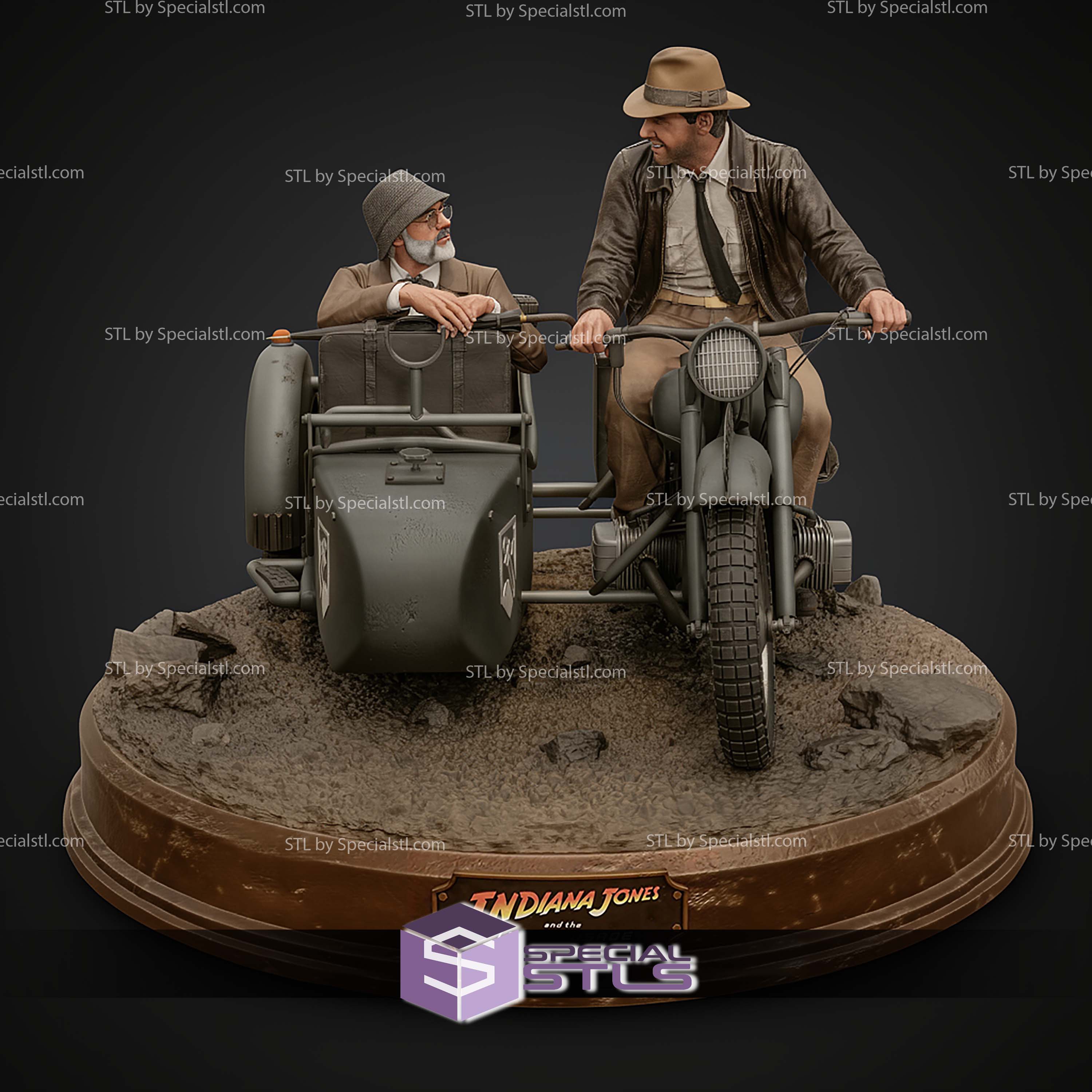 Indiana Jones And The Last Crusade Diorama STL Files