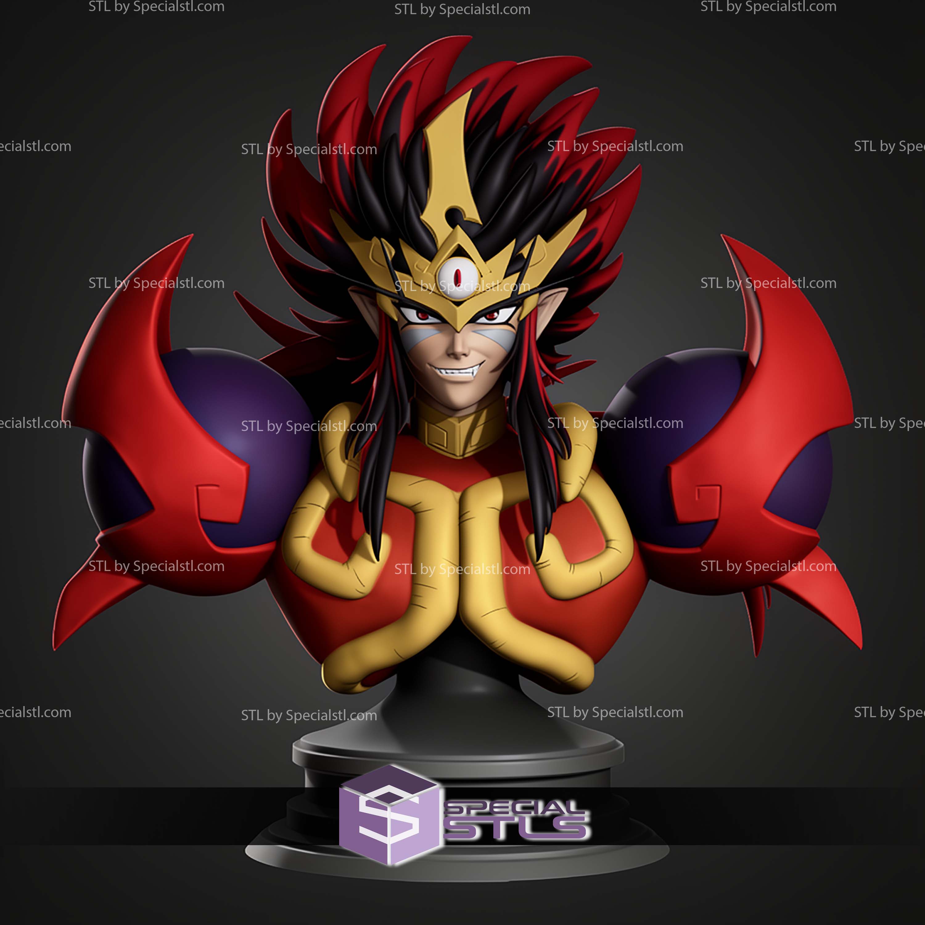 Zenki Bust Kishin Douji Zenki STL Files