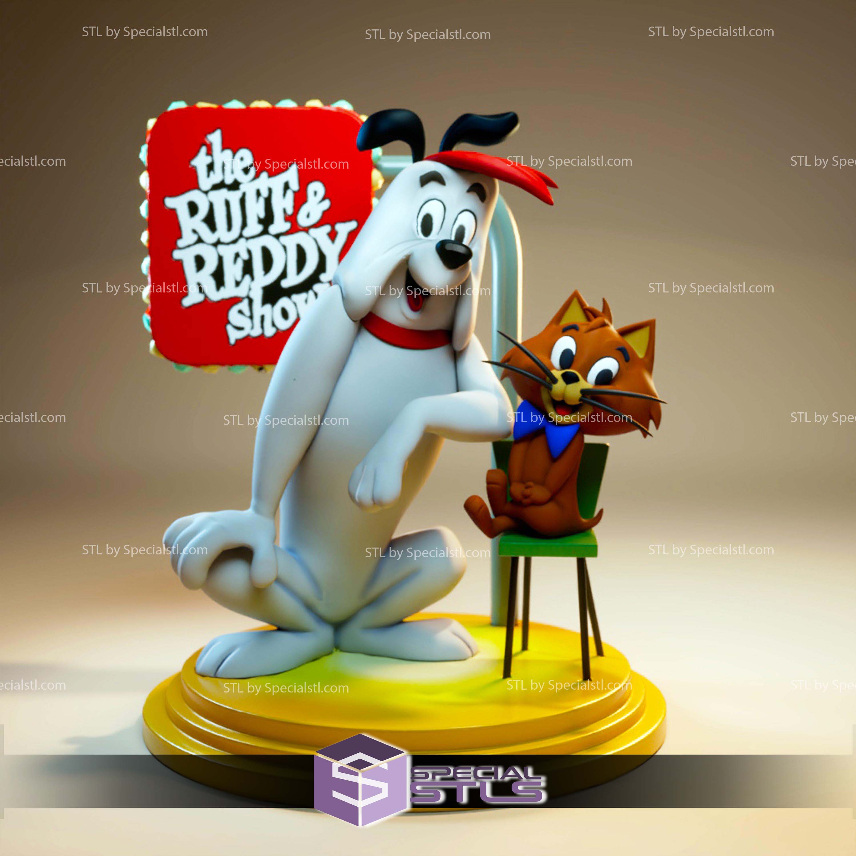 Ruff And Reddy Show STL Files