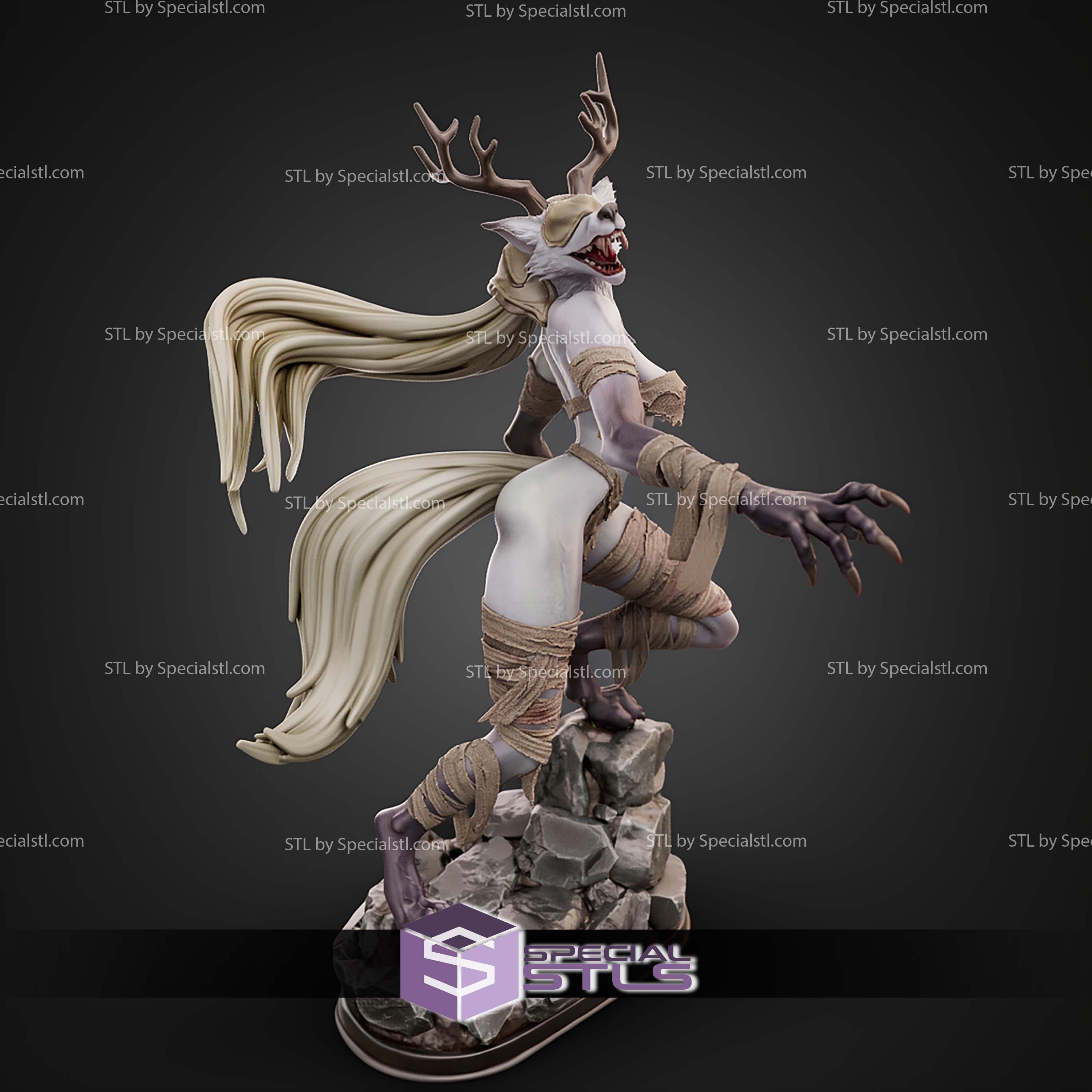 Vicar Amelia Bloodborne Furry STL Files