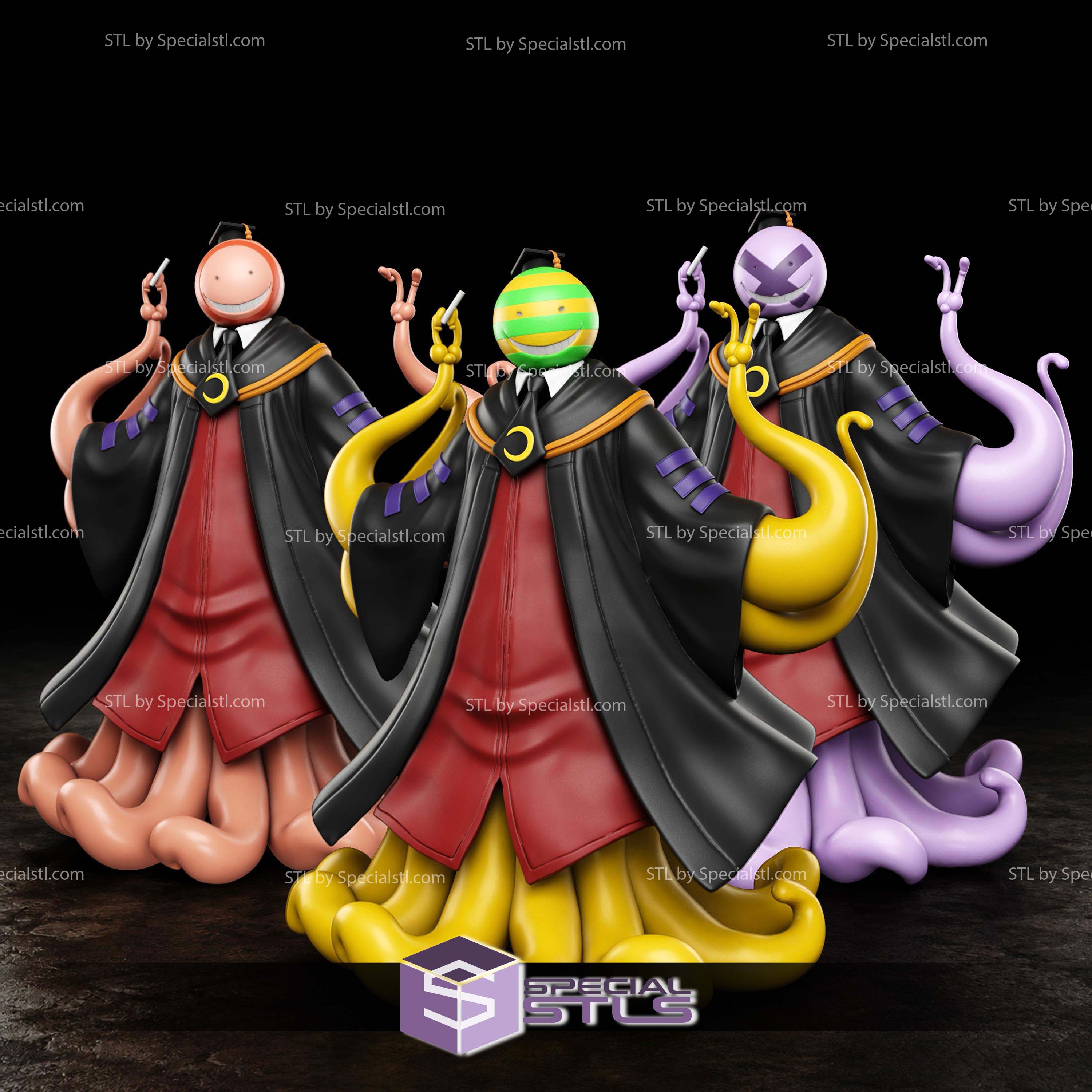 Koro Sensei Assassination Classroom 330mm STL Files