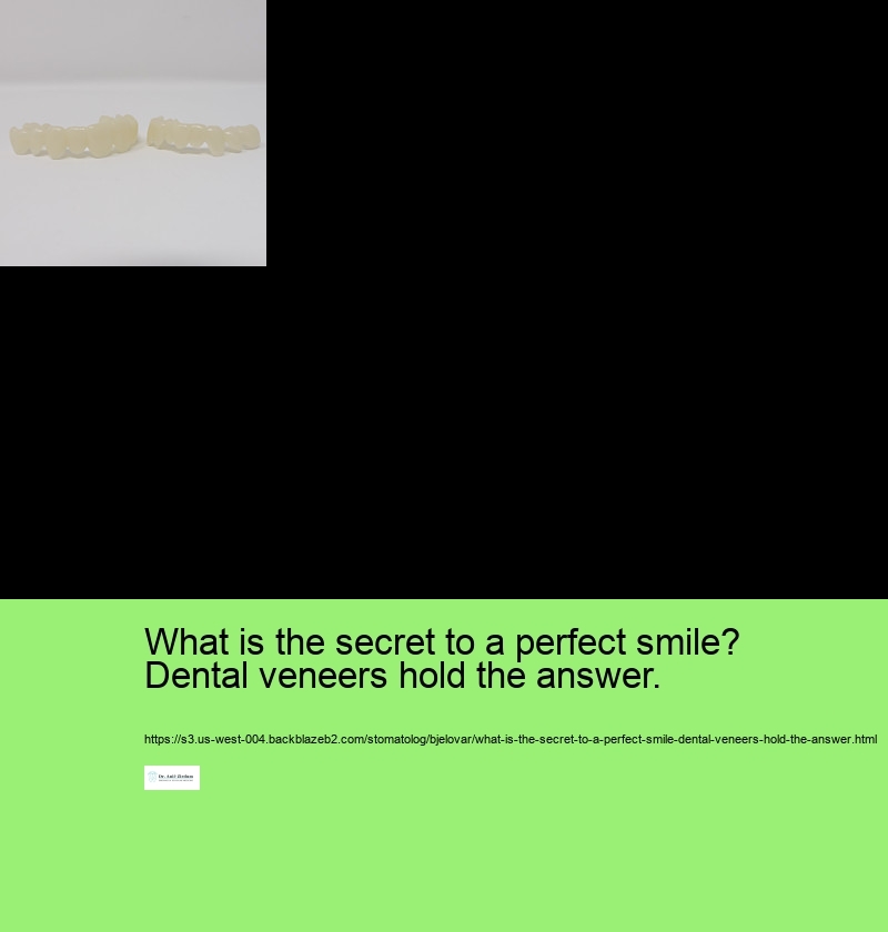 What is the secret to a perfect smile? Dental veneers hold the answer.