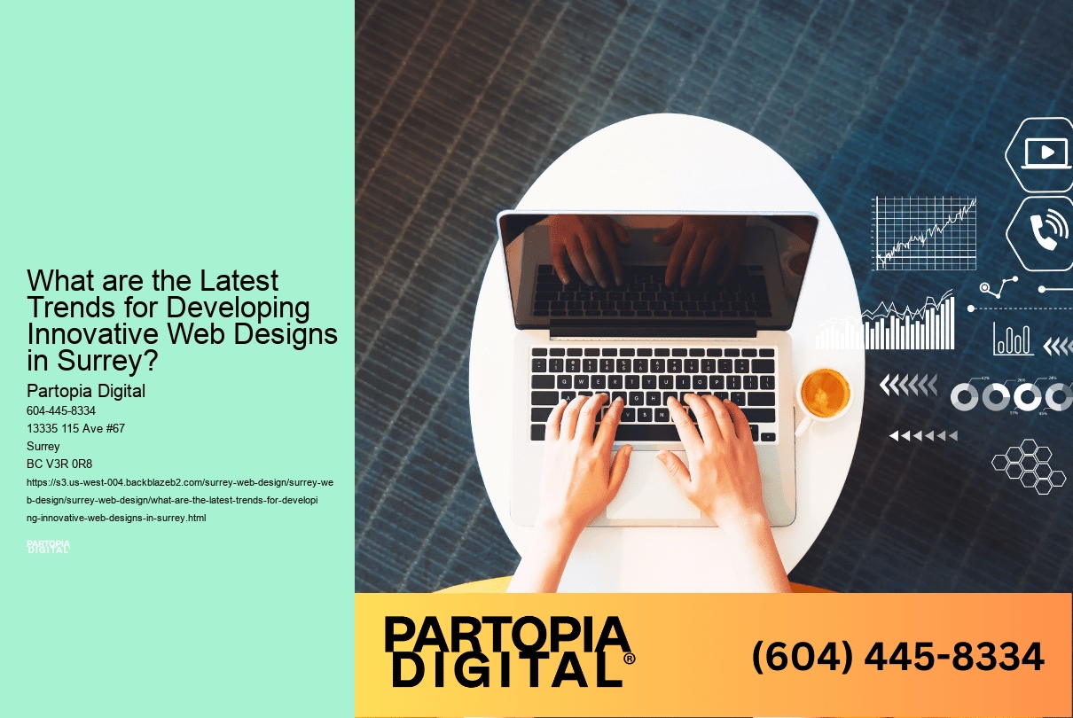 What are the latest trends in Web Design Surrey? 