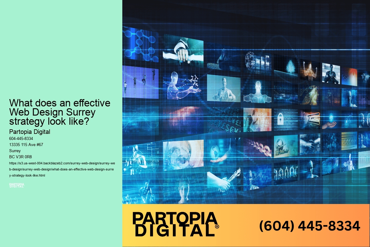 What does an effective Web Design Surrey strategy look like? 