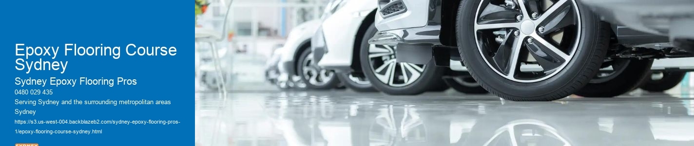 Epoxy Flooring Course Sydney