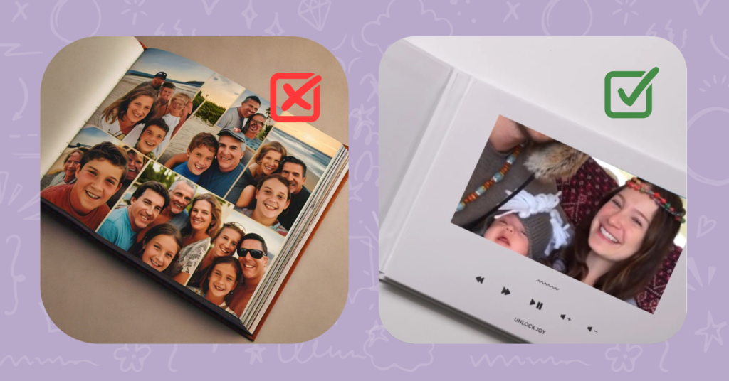 Why Choose the Tribute custom picture & video Book Over Traditional Photo Albums?