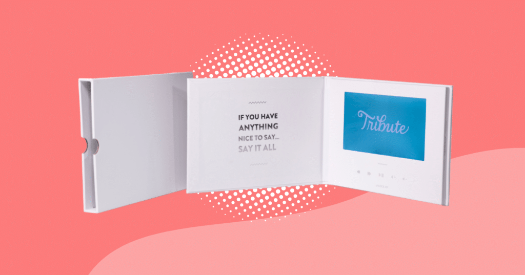 Core Features of the Tribute Video Book: Custom picture