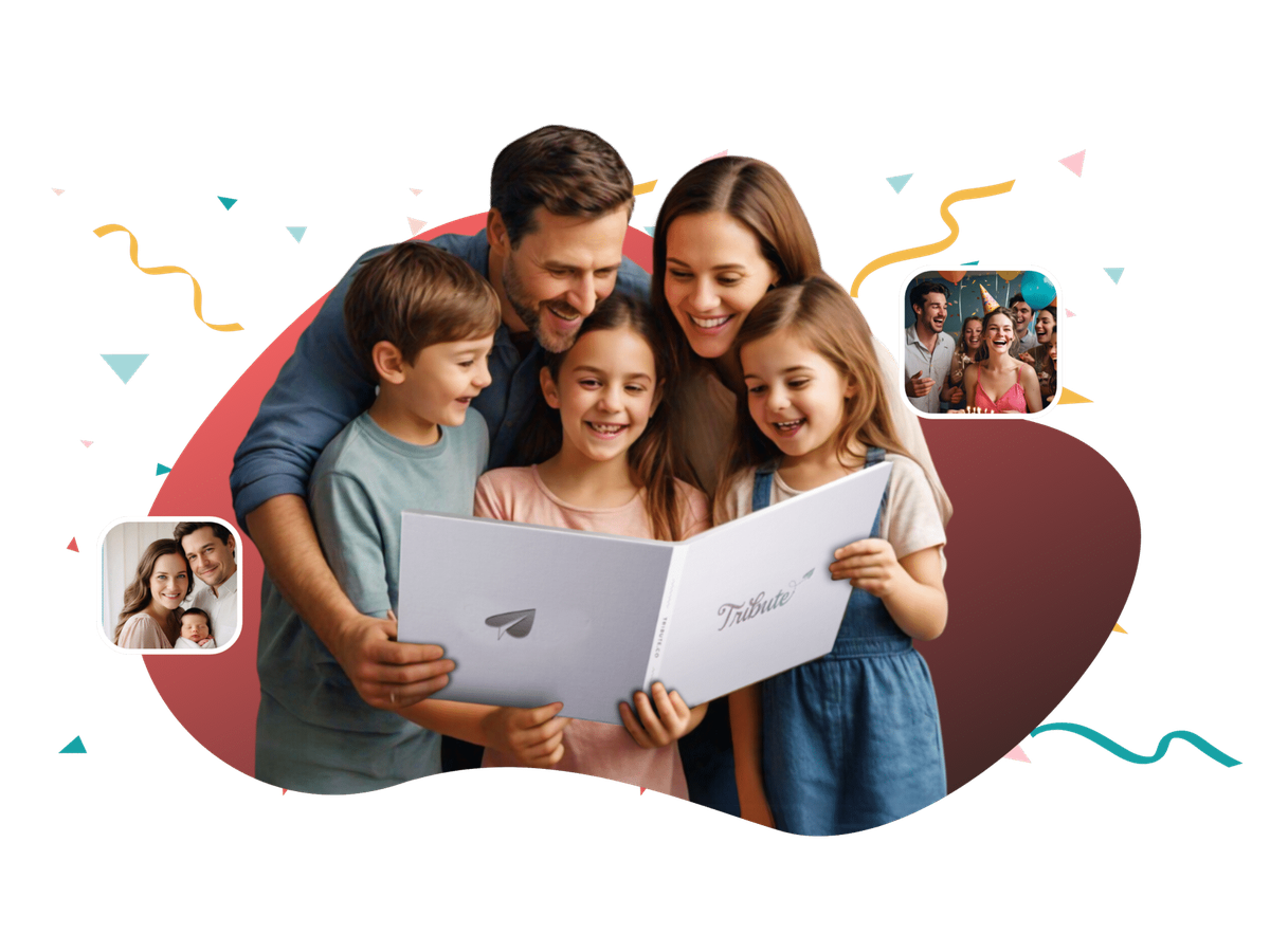 Create a Heartwarming Custom Picture Book with Tribute Video Book