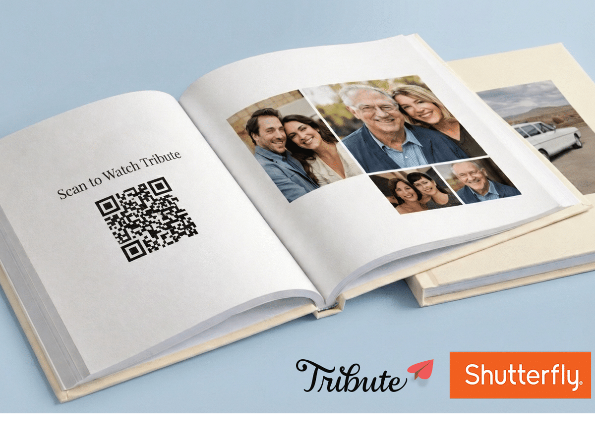 Add a Tribute Video to a Shutterfly Photo Book