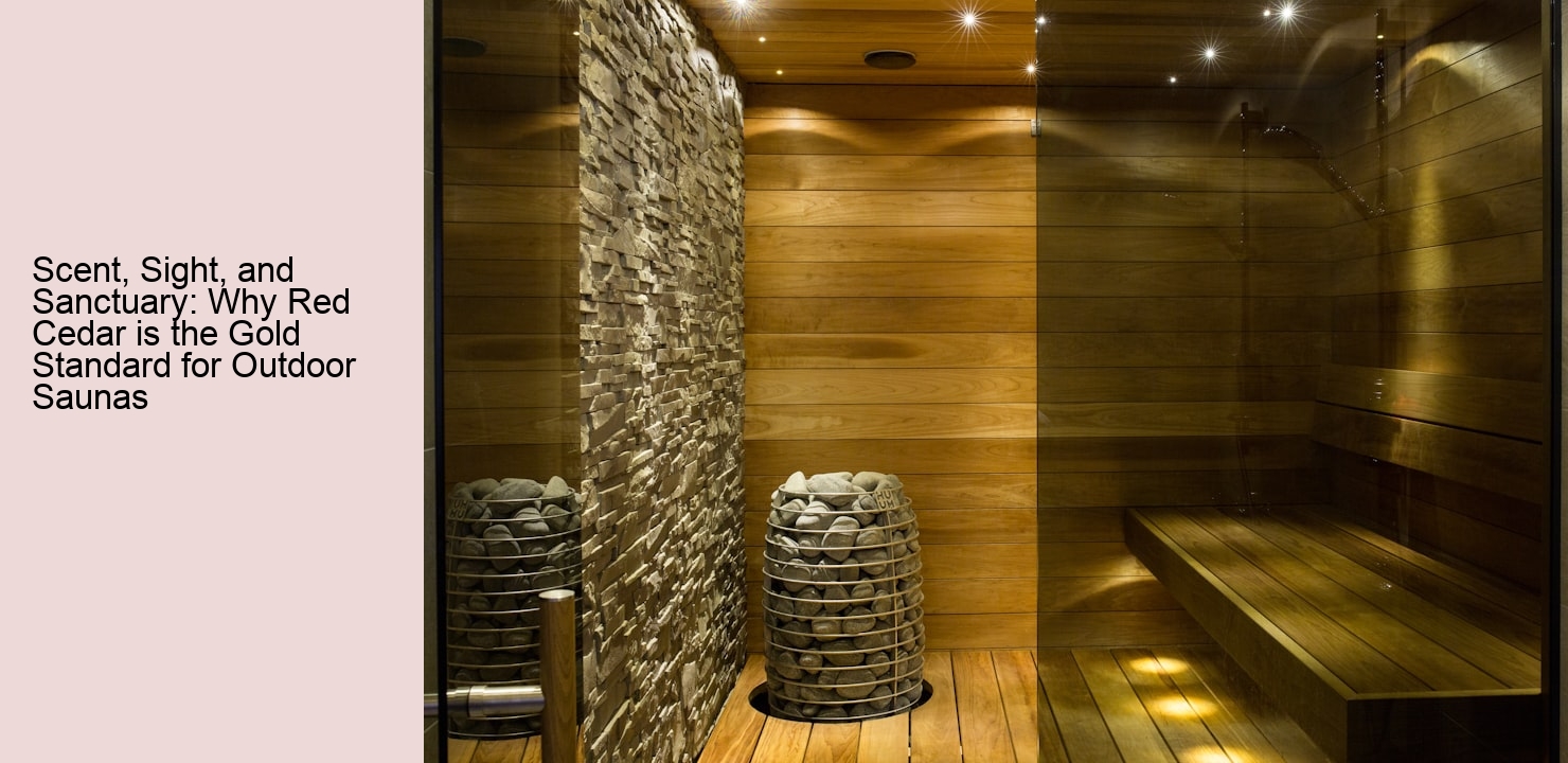 Scent, Sight, and Sanctuary: Why Red Cedar is the Gold Standard for Outdoor Saunas