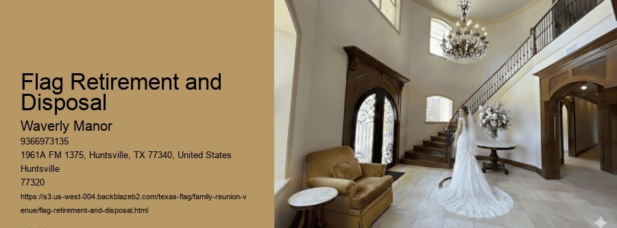 Flag Retirement and Disposal