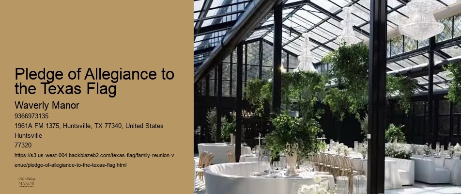 Pledge of Allegiance to the Texas Flag