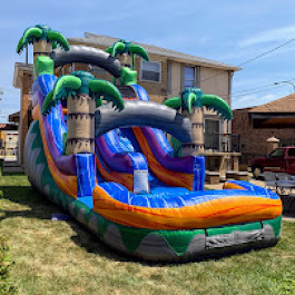 Chicago Inflatable Water Slide Rentals