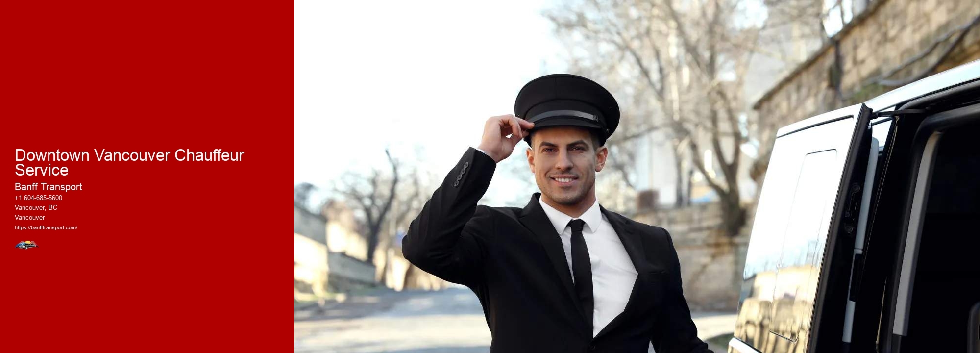 Downtown Vancouver Chauffeur Service