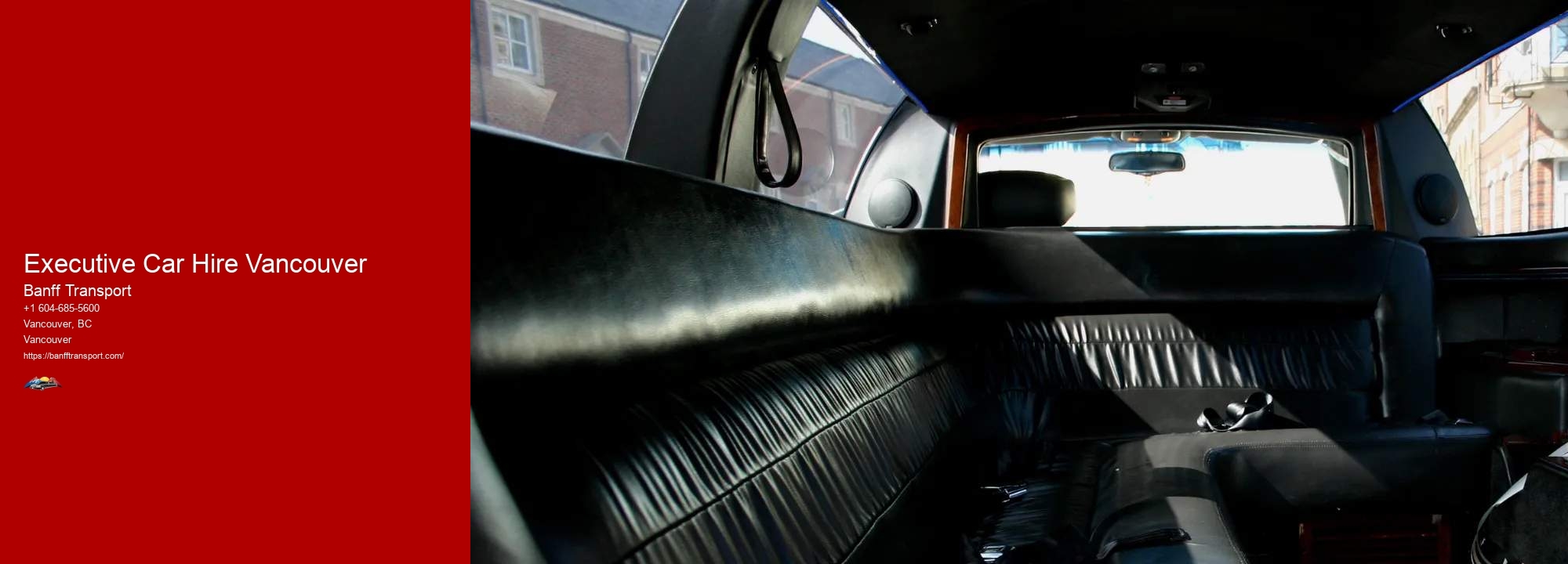 Executive Car Hire Vancouver