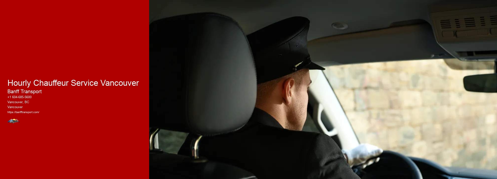 Hourly Chauffeur Service Vancouver