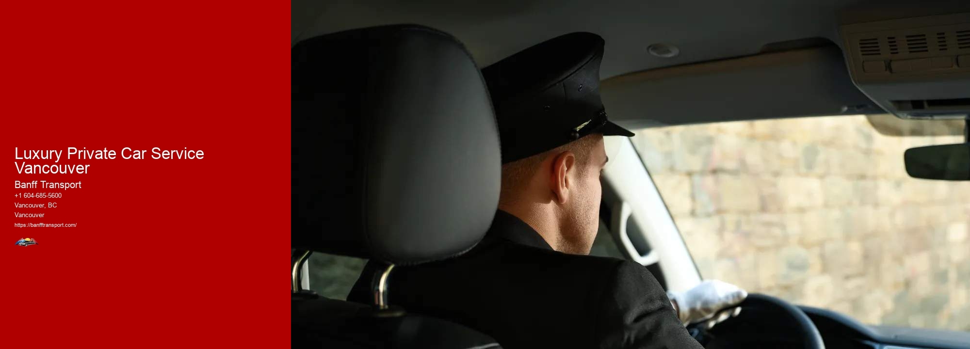 Luxury Private Car Service Vancouver