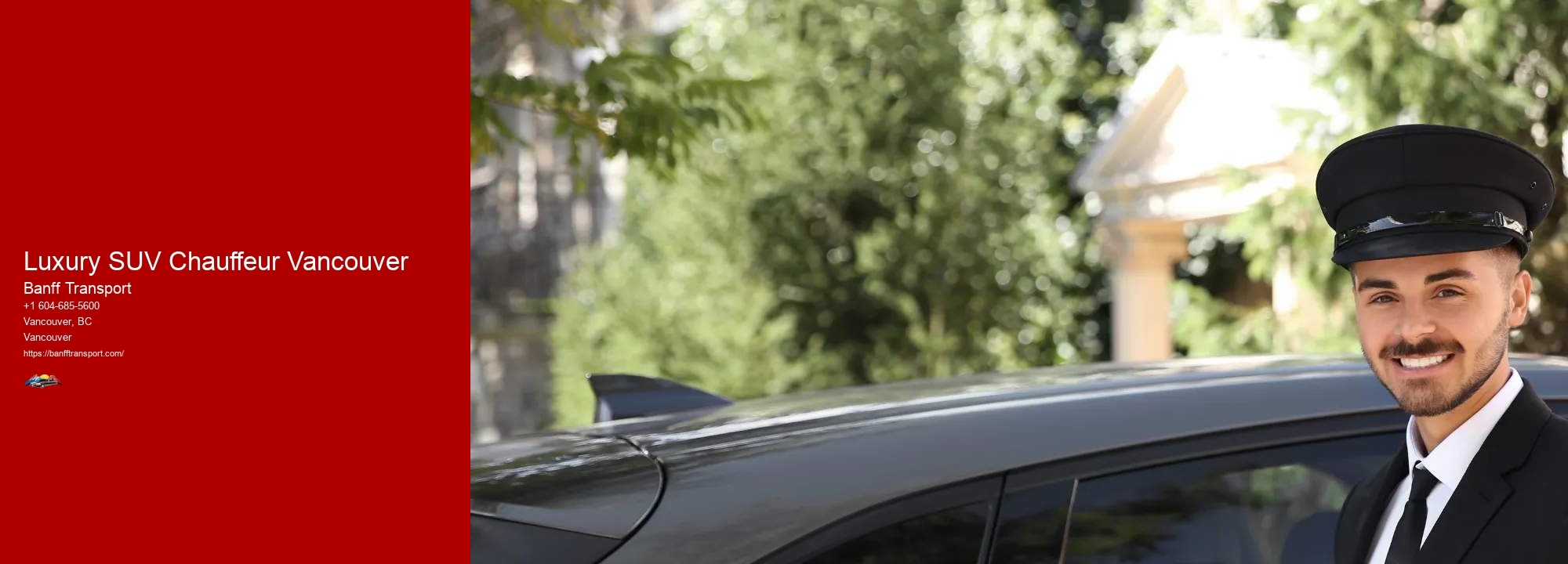Luxury SUV Chauffeur Vancouver