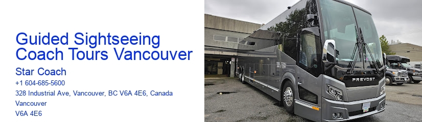Guided Sightseeing Coach Tours Vancouver